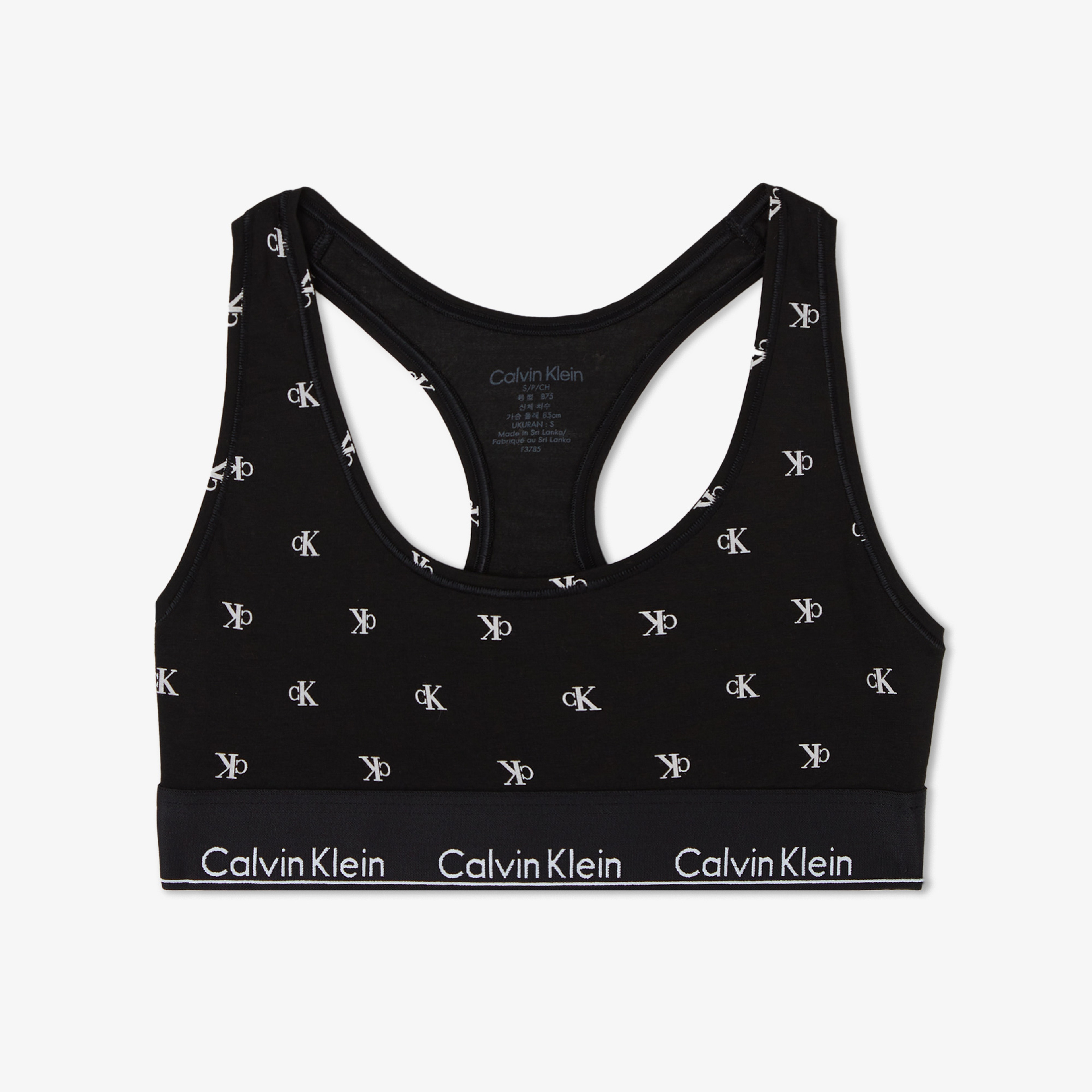 Calvin Klein Unlined Kadın Siyah Bra