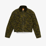 Timberland Strafford Quılted Washed Canvas Printed Kadın Yeşil Ceket