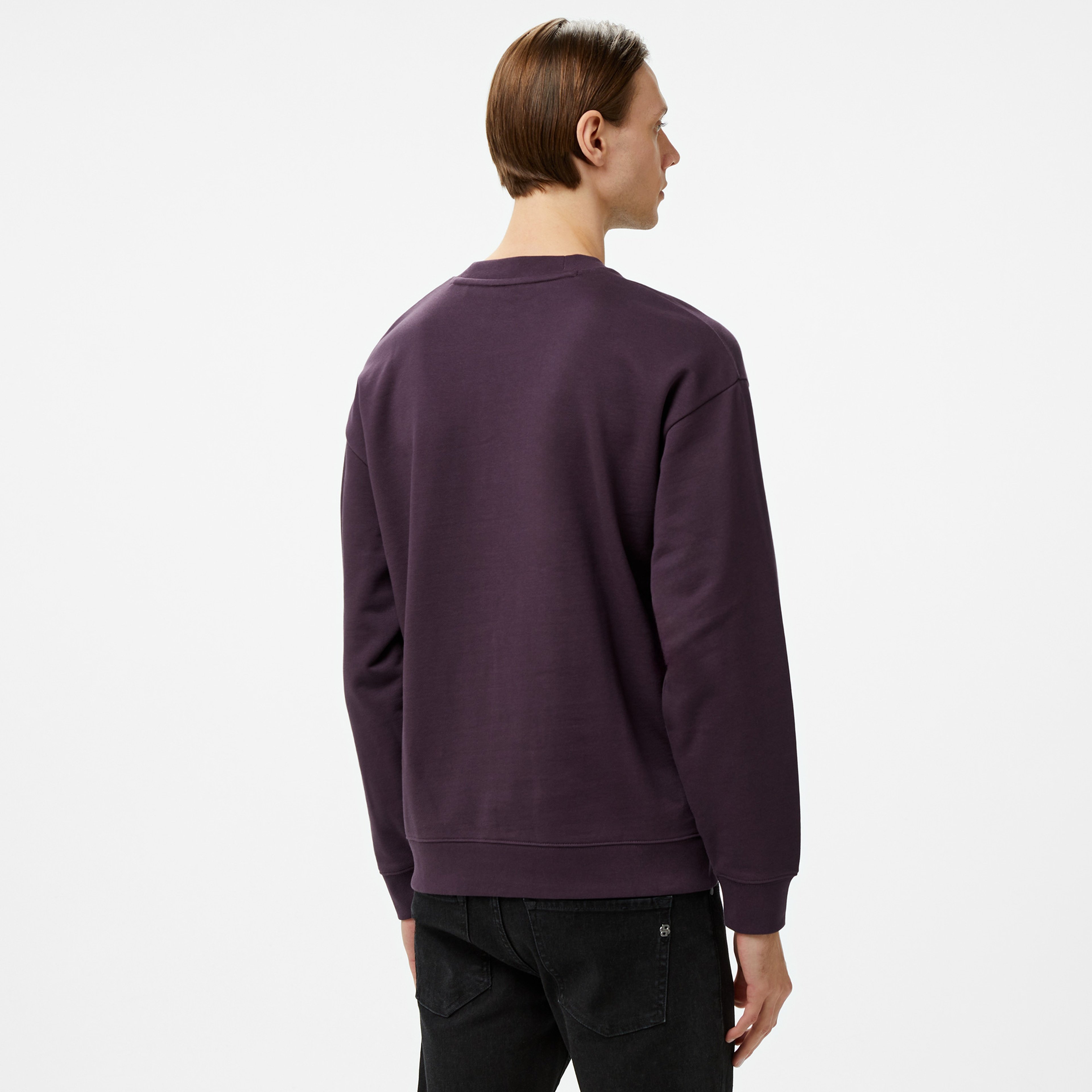 Hugo Dlogonty Erkek Mor Sweatshirt