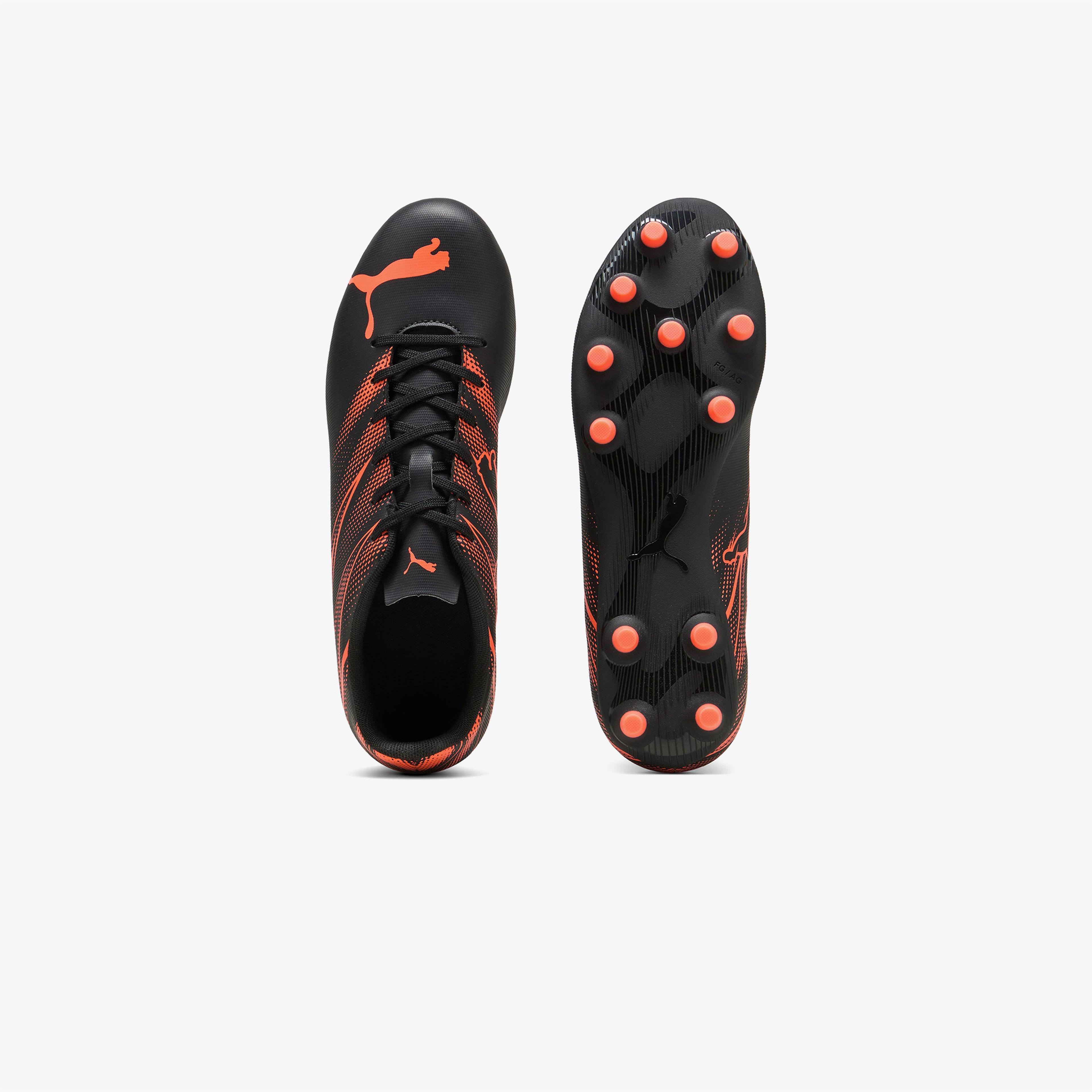 Puma Attacanto Fg/Ag Erkek Siyah Çim Saha Kramponu