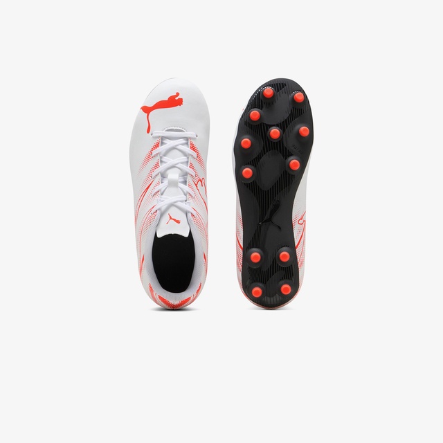 Puma Puma Beyaz Attacanto TT Çocuk Yeşil Halı Saha Kramponu Sneaker | Occasion Beyaz - 5. görsel