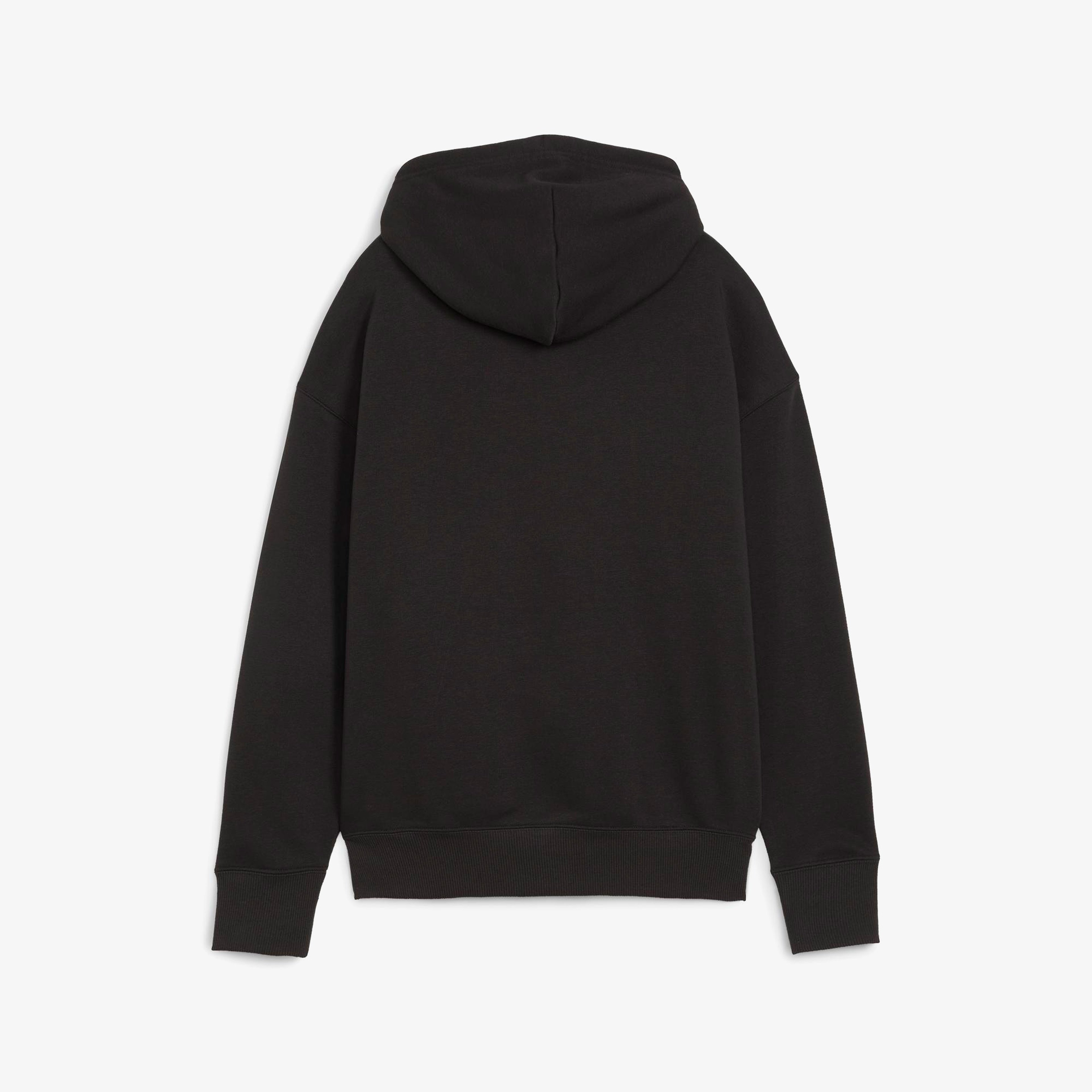 Puma Classics Shiny Logo Kadın Siyah Sweatshirt