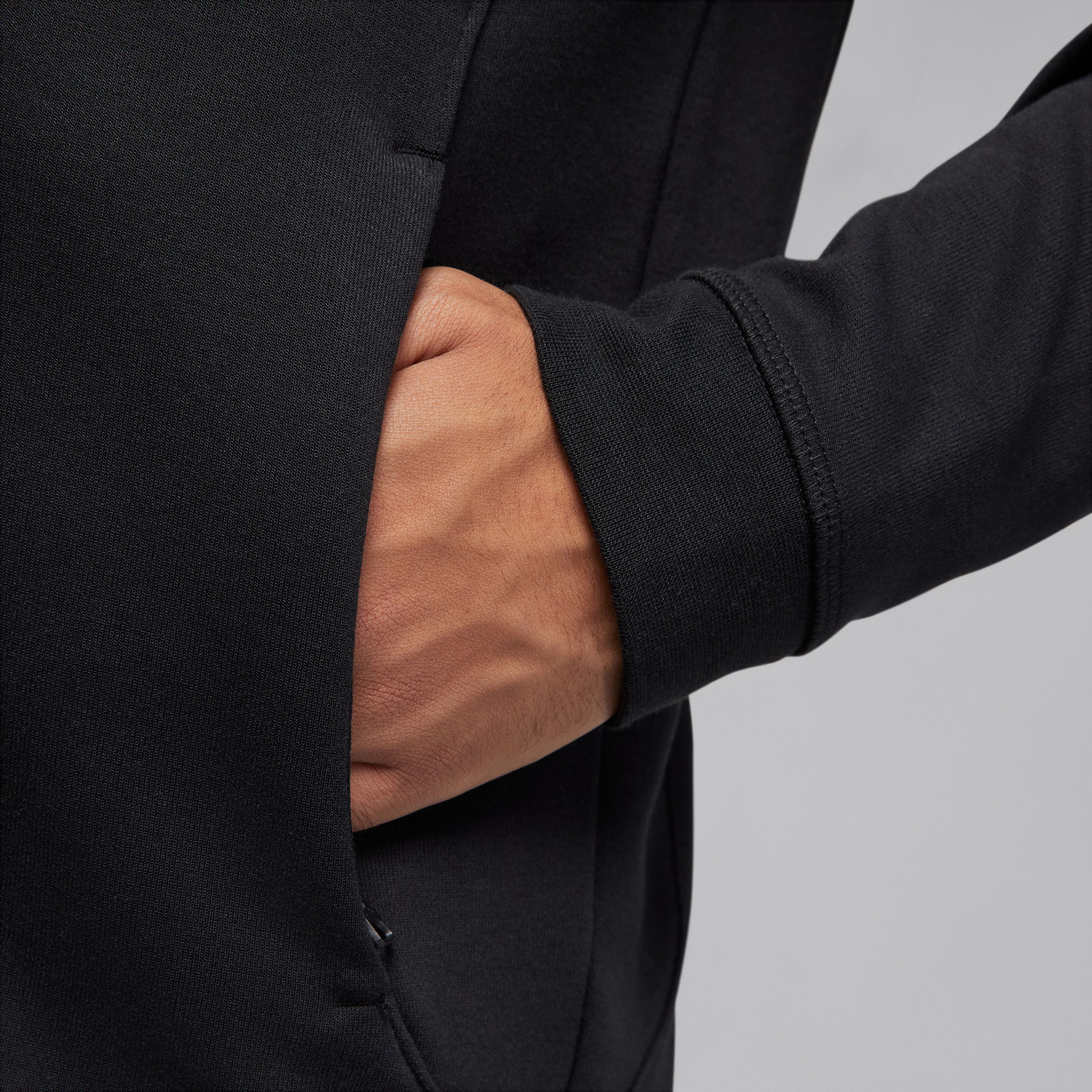 Jordan Dri-Fit Sport Erkek Siyah Kapüşonlu Sweatshirt