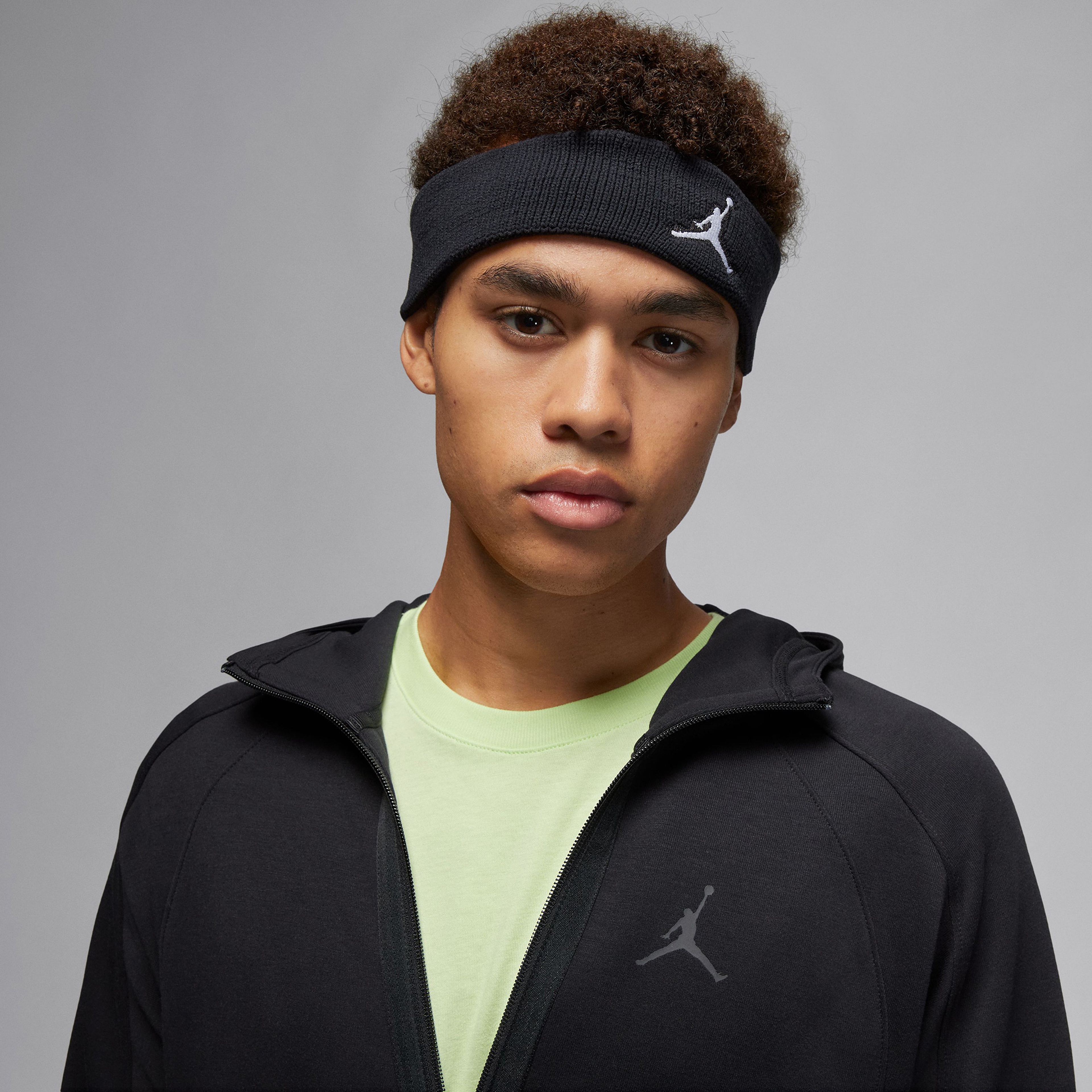 Jordan Dri-Fit Sport Erkek Siyah Kapüşonlu Sweatshirt