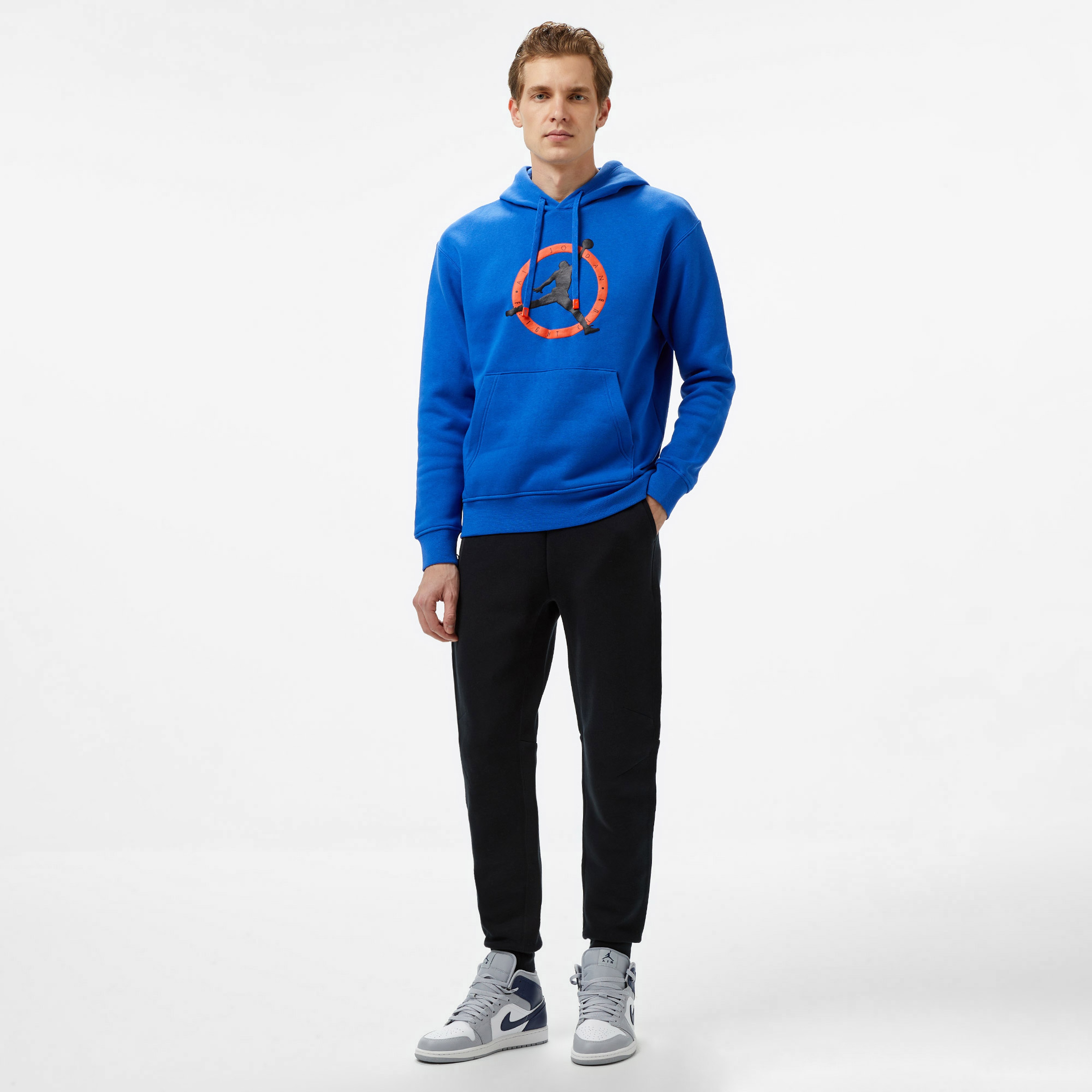 Jordan Flight MVP Erkek Mavi Sweatshirt