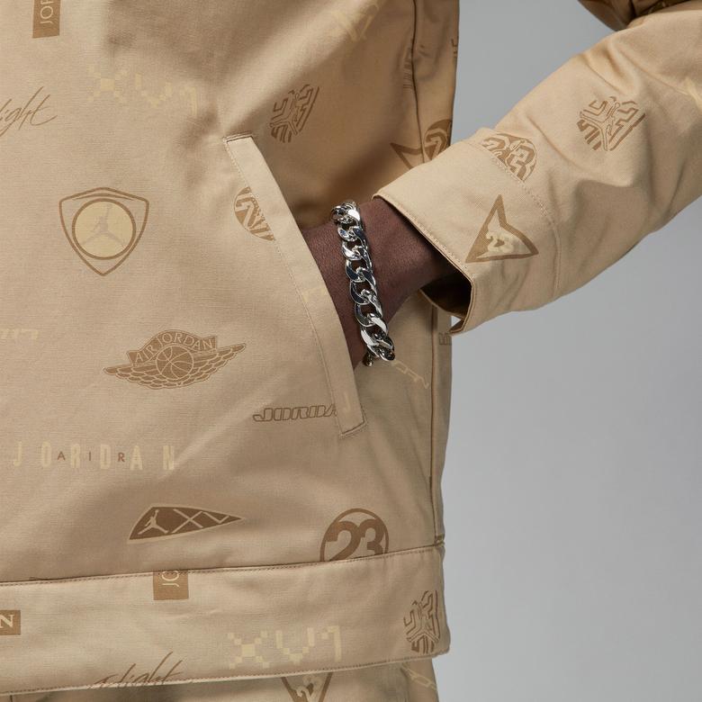 Jordan Flight Heritage Erkek Kahverengi Ceket