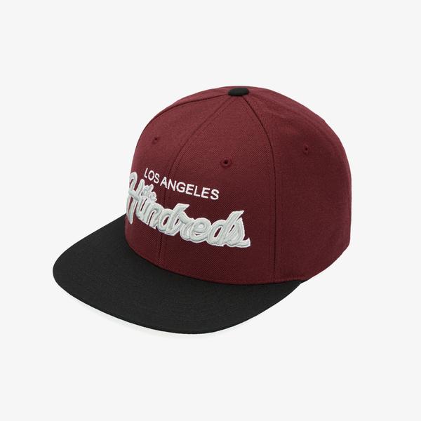 The Hundreds F24 Team 2 Snapback Erkek Bordo Şapka