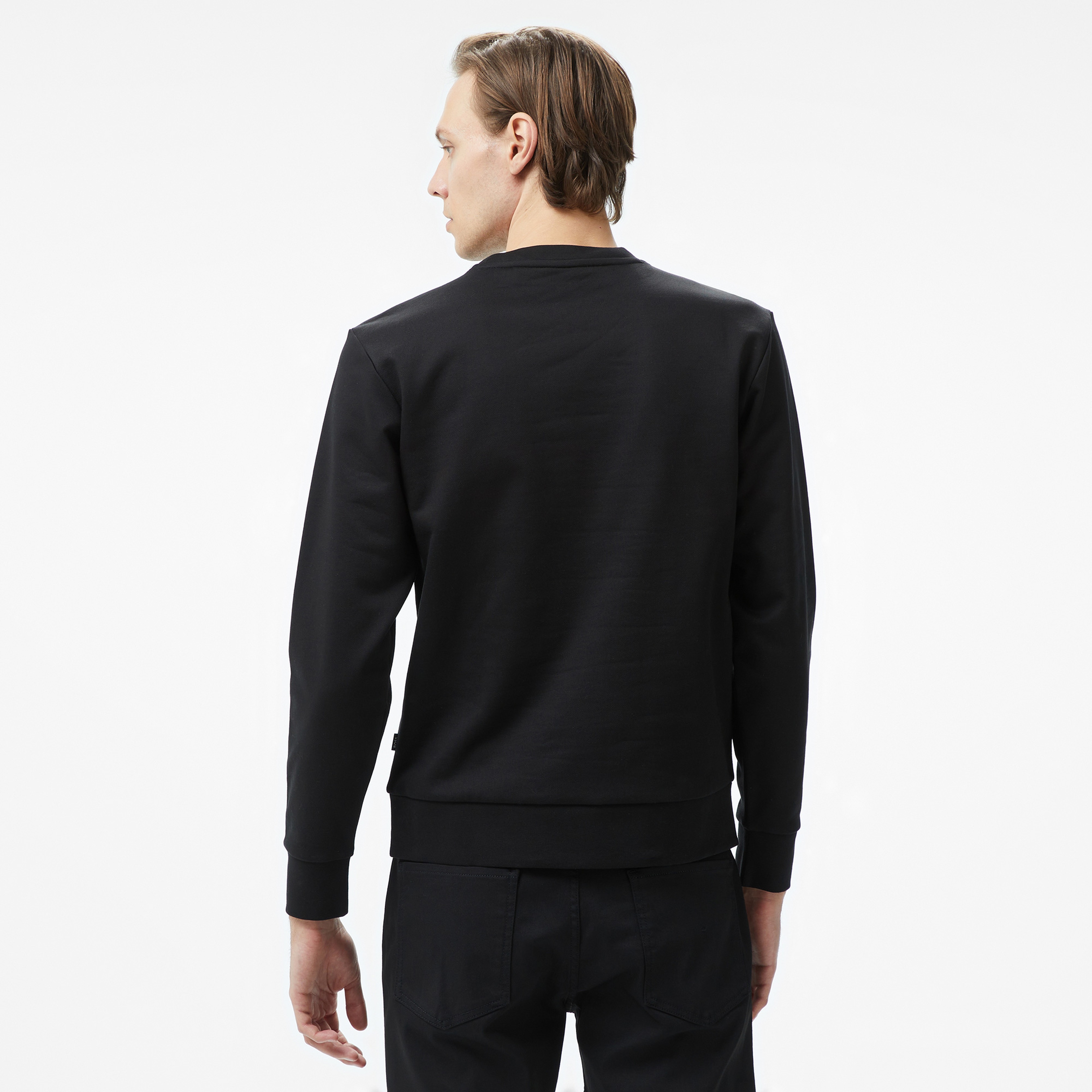 Boss C-Soleri 04 Erkek Siyah Sweatshirt