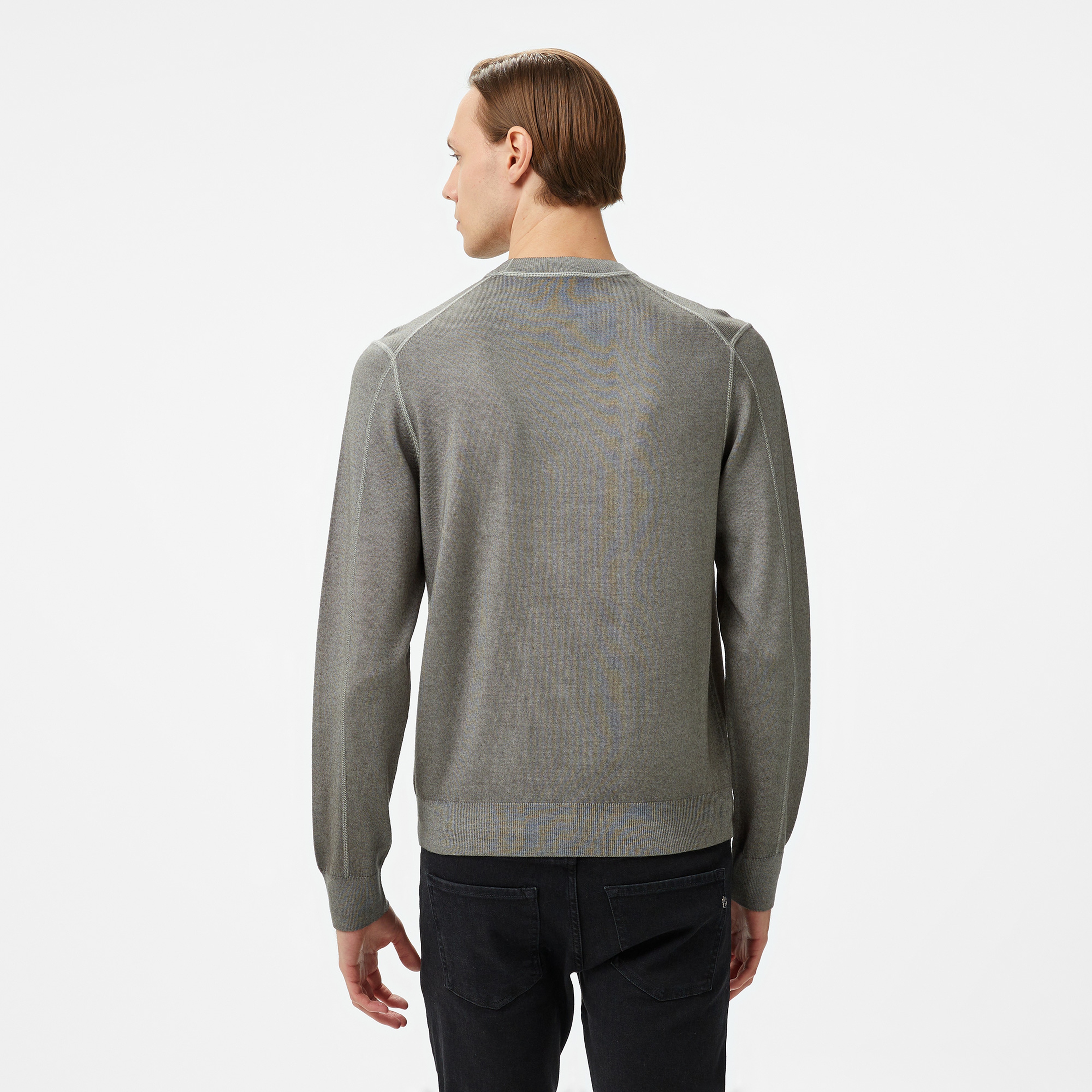 Boss Astefano Erkek Gri Kazak