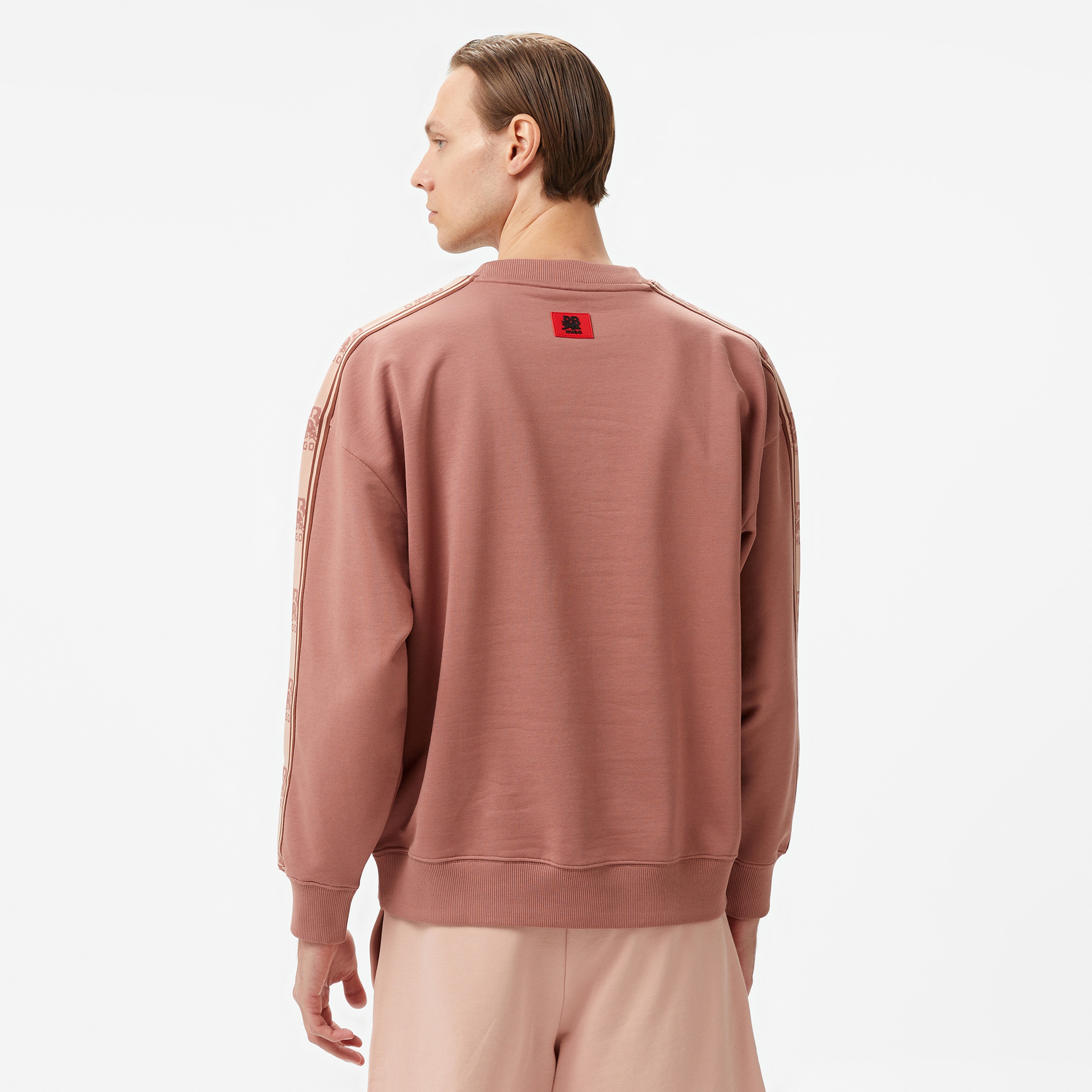 Hugo Dustrip RB Erkek Pembe Sweatshirt