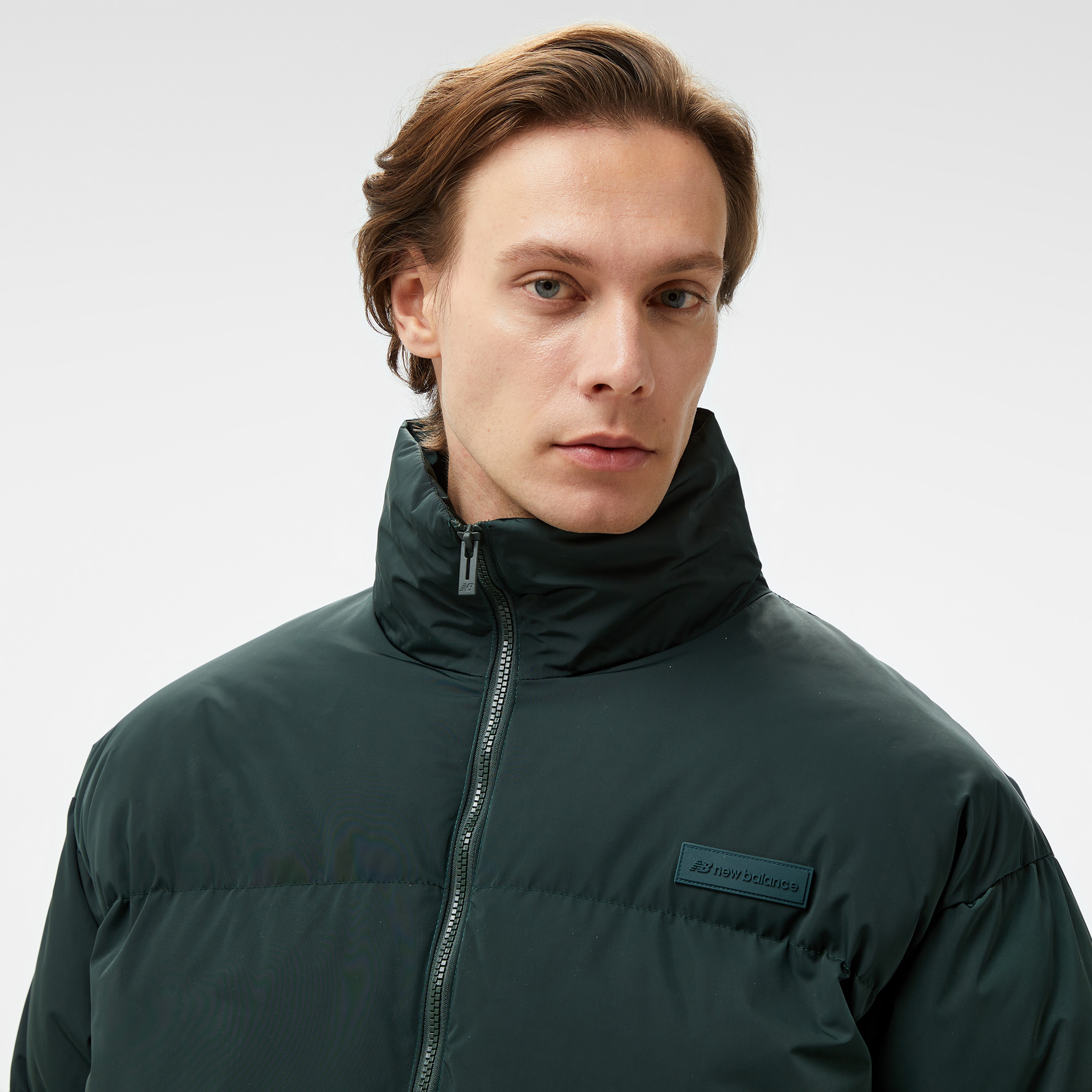 New Balance MNJ3424 Erkek Yeşil Mont