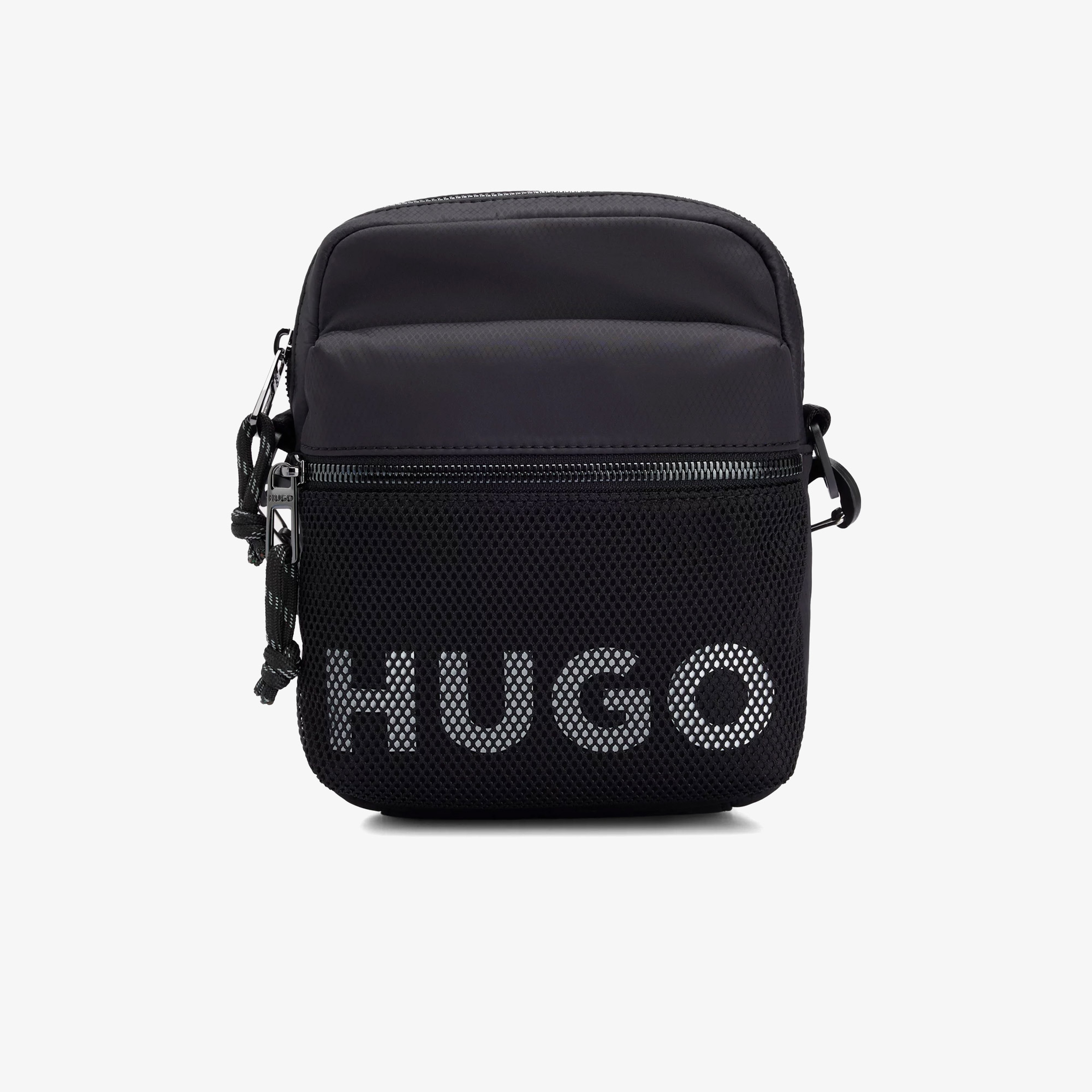 Hugo Hans_Ns Zip Erkek Siyah Çapraz Çanta
