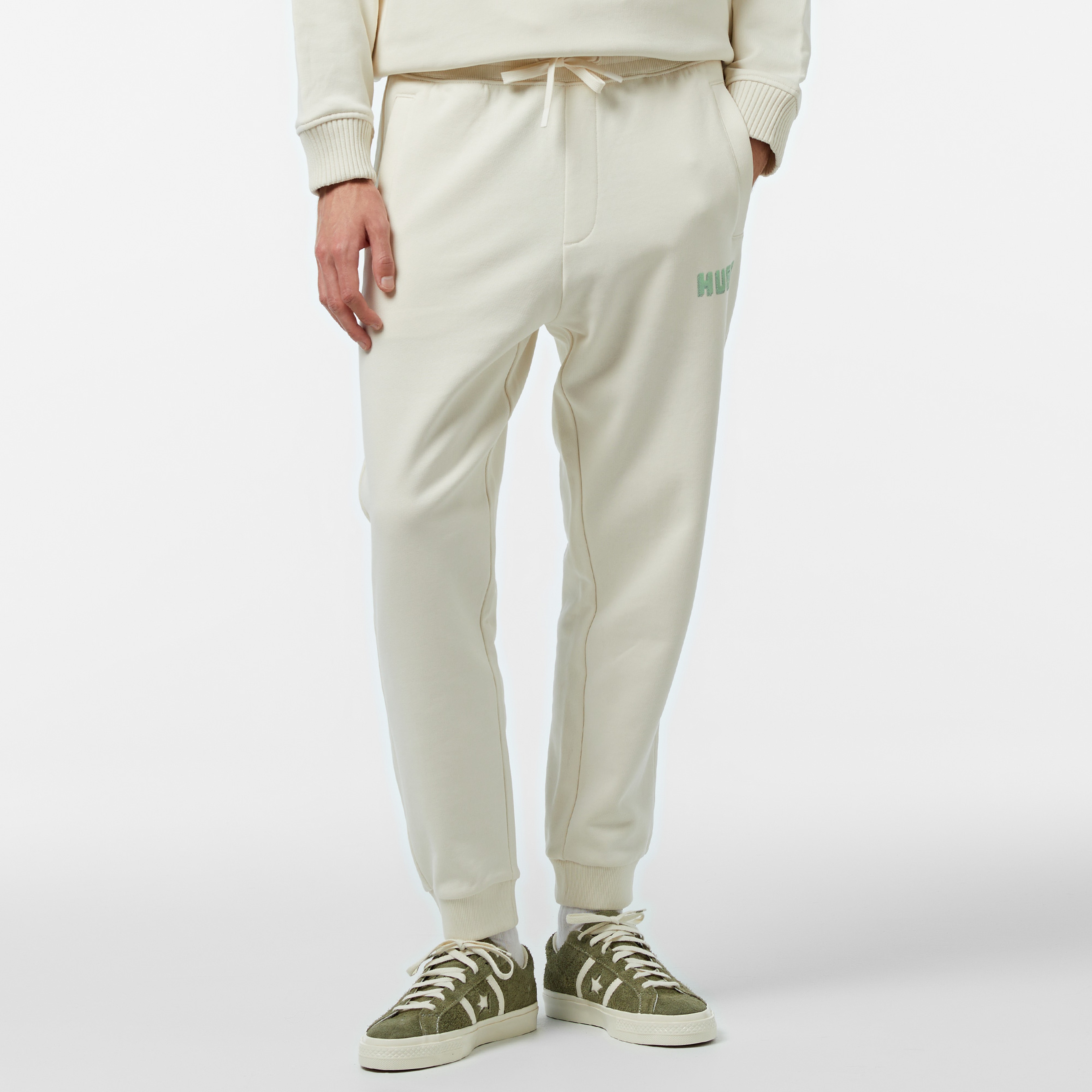 Hugo Diqomo Erkek Beyaz Eşofman Altı