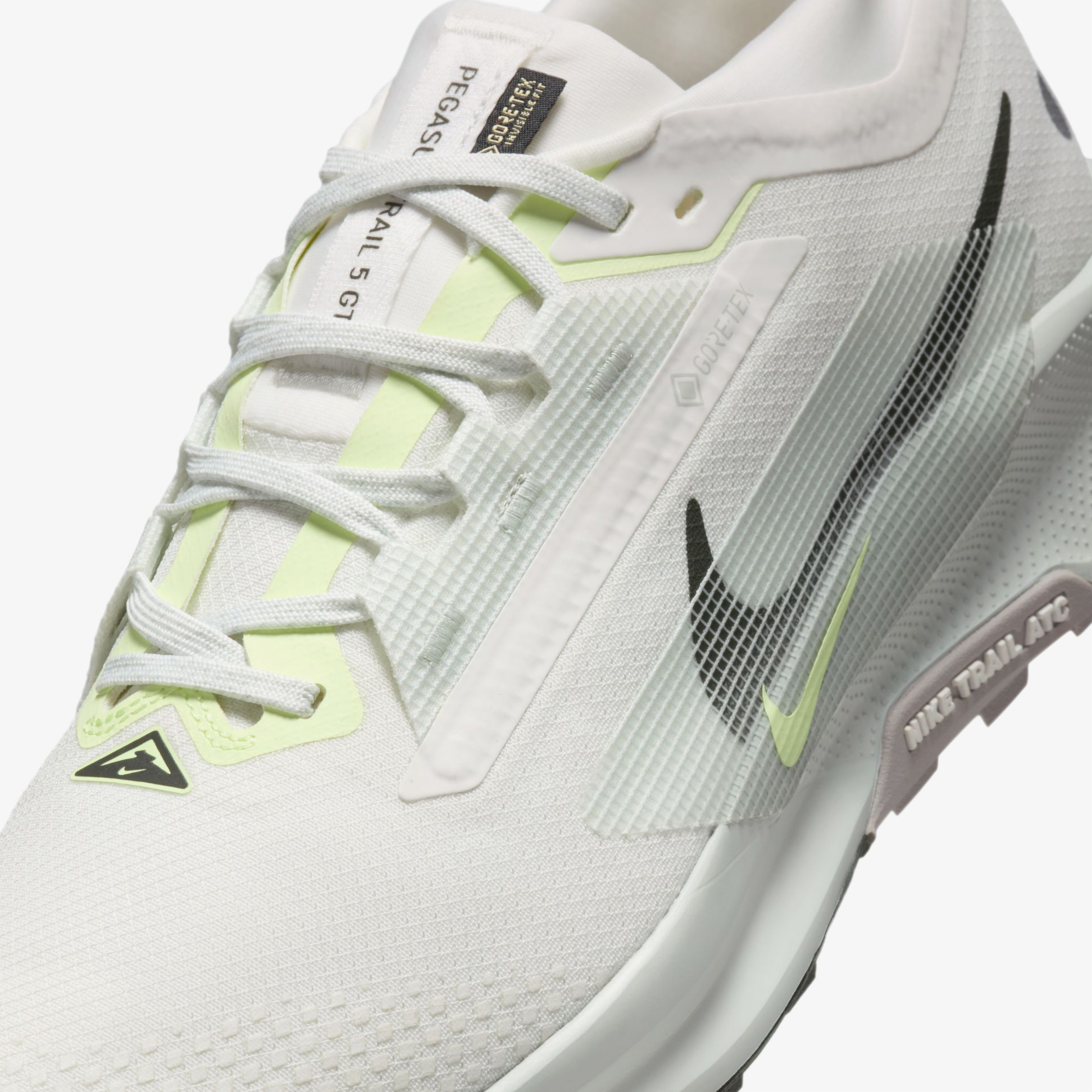 Nike Pegasus Trail 5 Gore Tex Erkek Beyaz Koşu Ayakkabısı