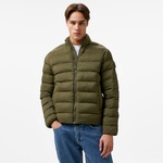 Tommy Hilfiger Mid Weight Stand Collar Erkek Haki Mont