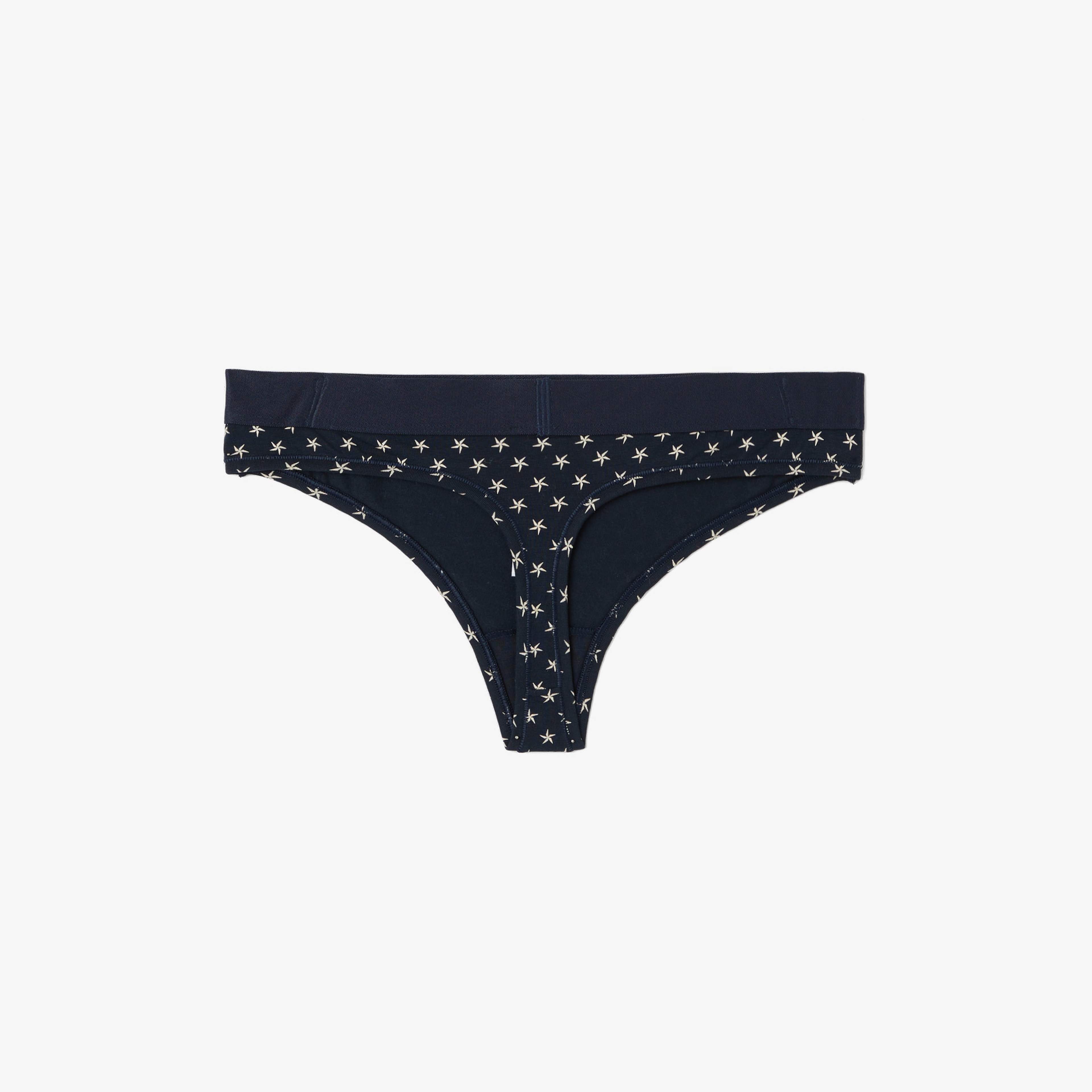 Tommy Hilfiger Thong Print Kadın Mavi Külot