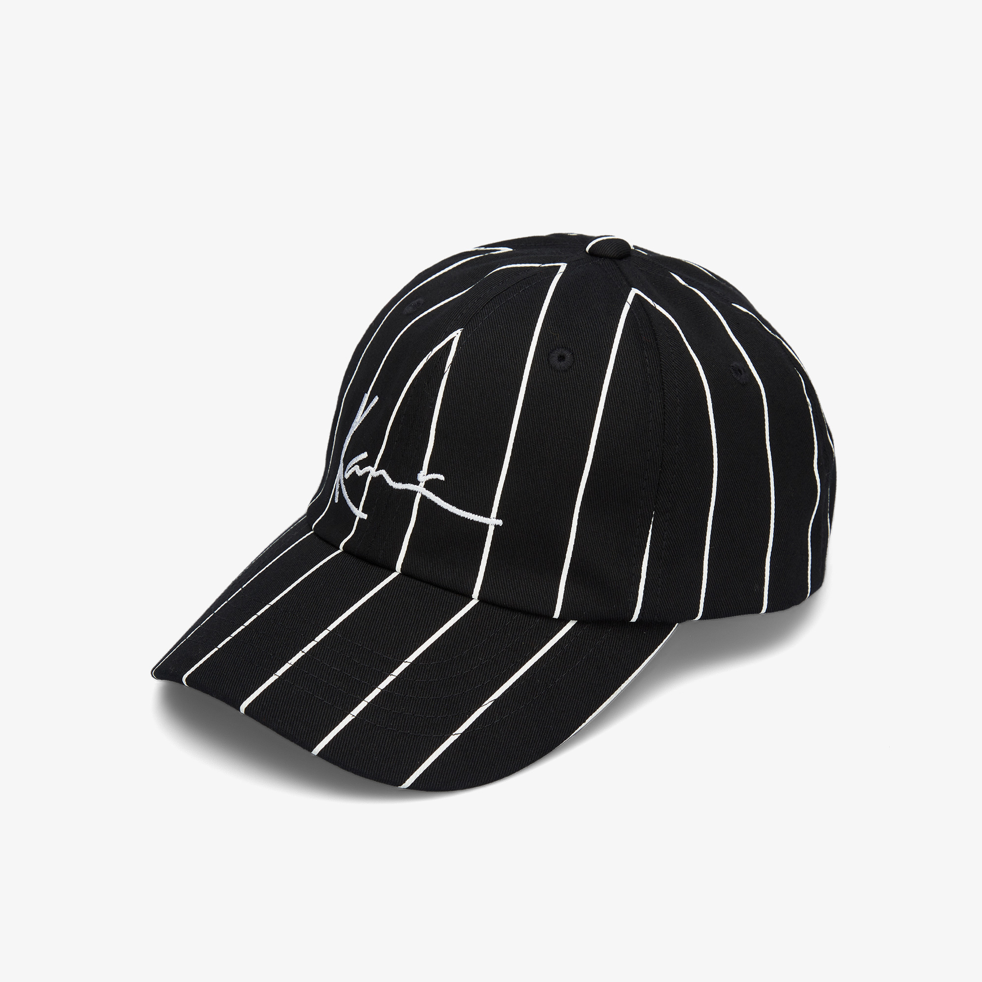 Karl Kani Signature Pinstripe Erkek Beyaz Şapka