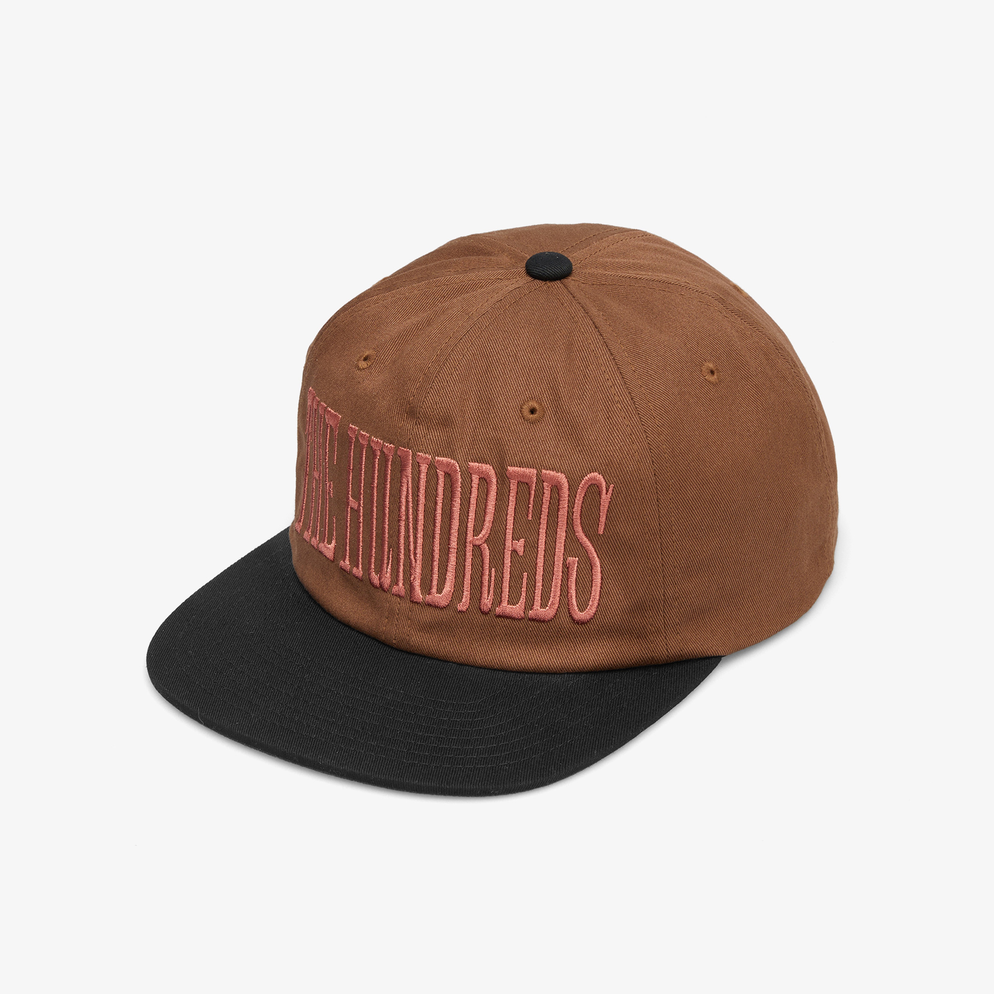 The Hundreds Serif Snapback Erkek Kahverengi Şapka