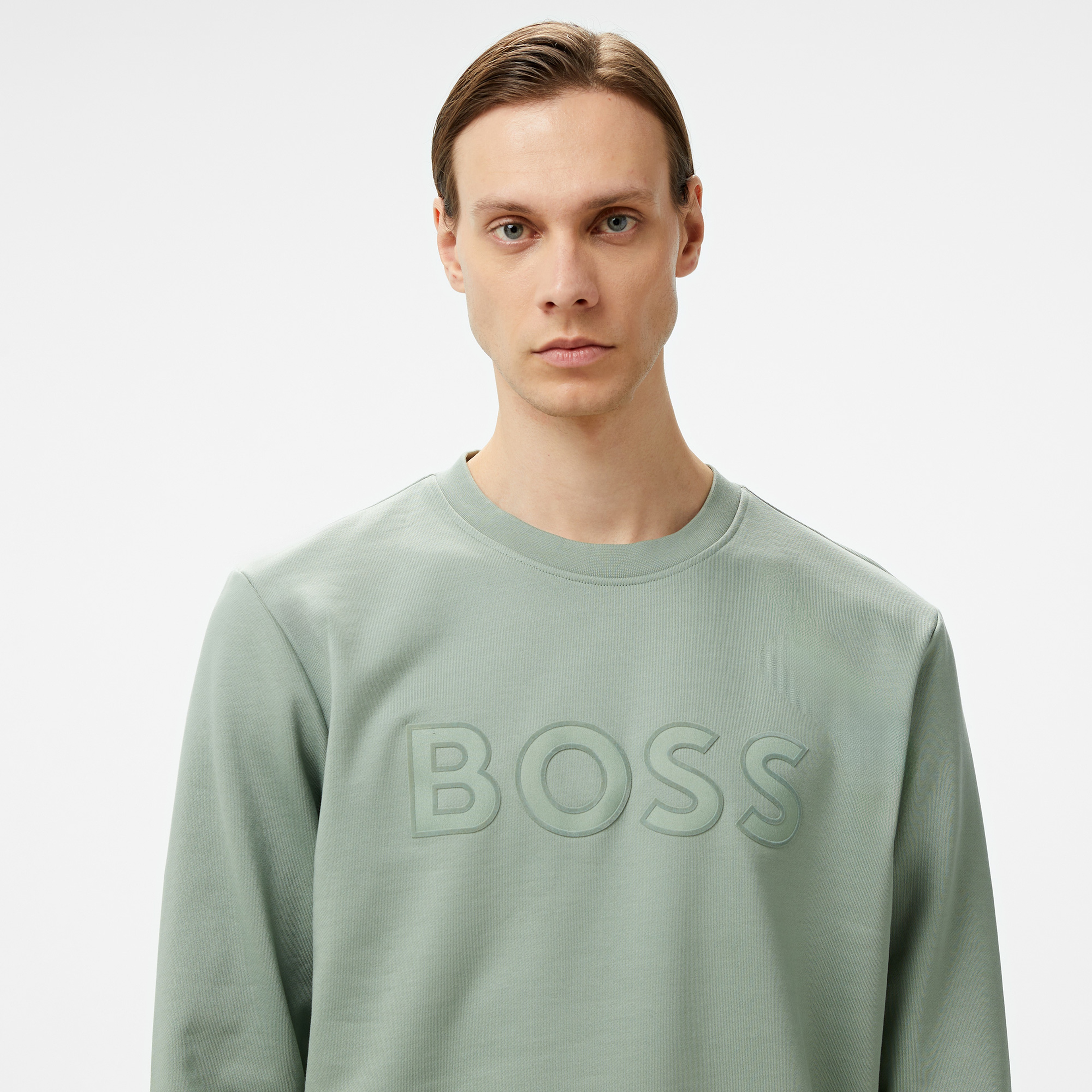 Boss C-Soleri 60 Erkek Yeşil Sweatshirt