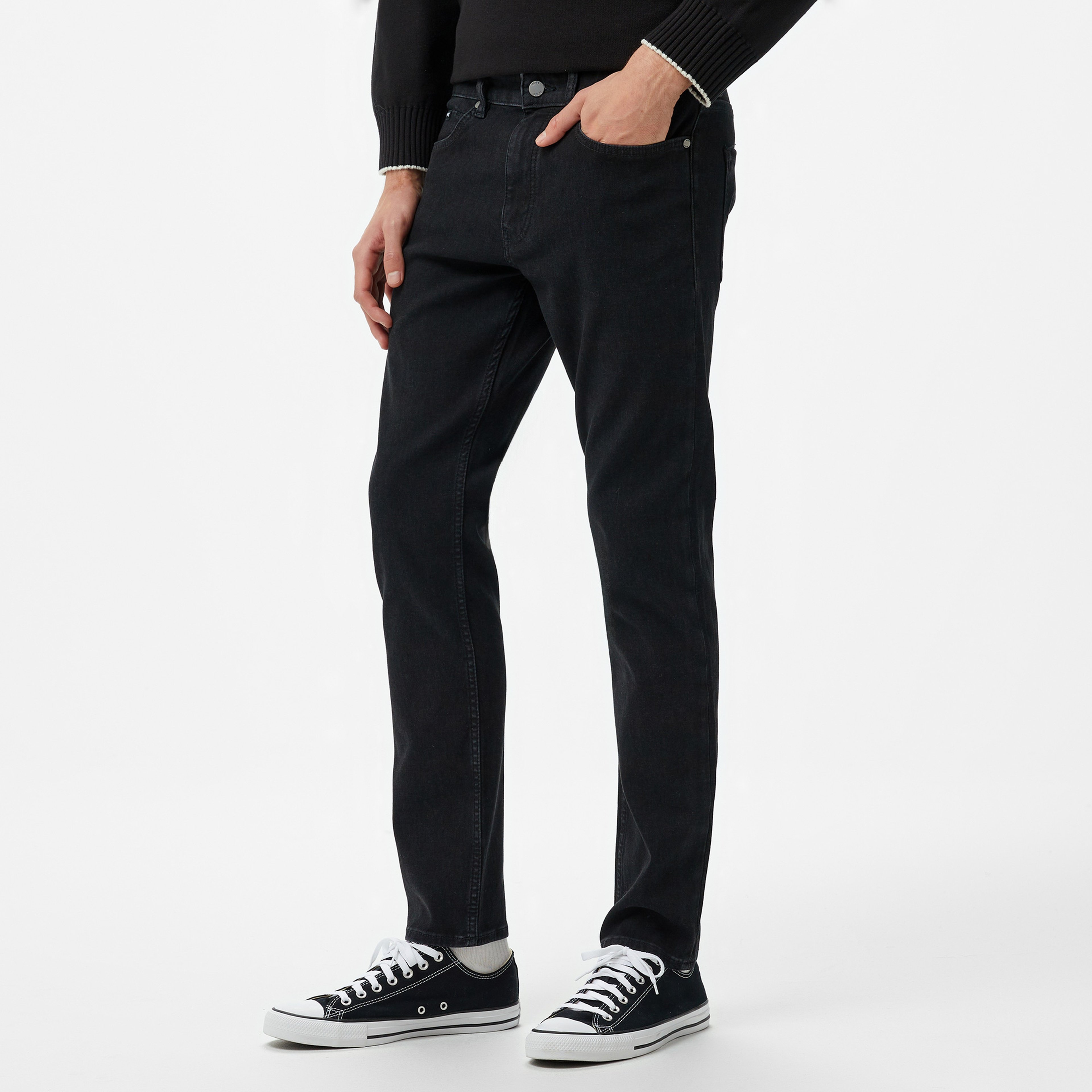 Boss Delaware Erkek Siyah Jean