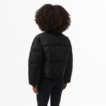 Karl Kani Og Aop Crop Puffer Kadın Siyah Ceket