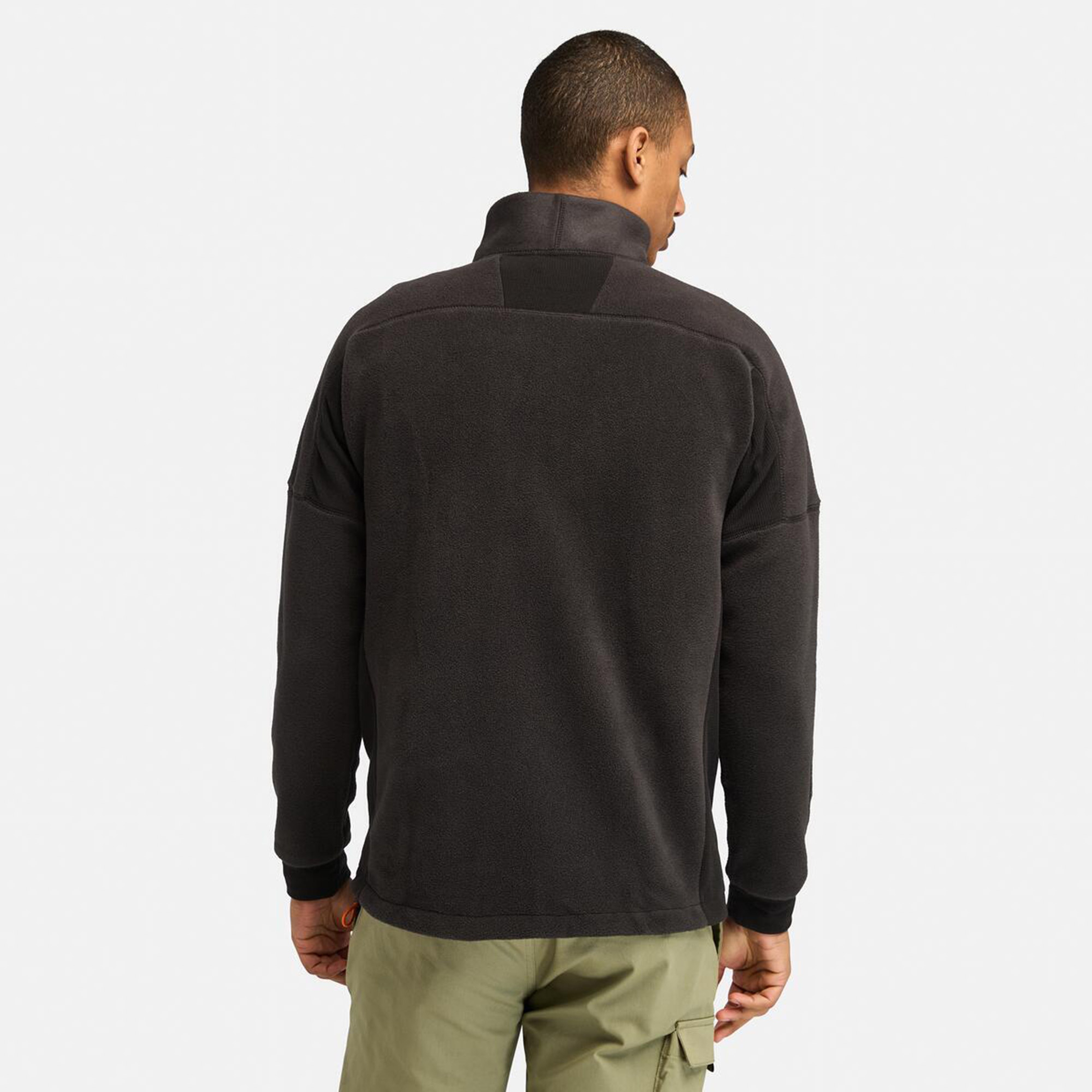 Timberland Polartec Mix Medıa Full Zıp Erkek Siyah Ceket