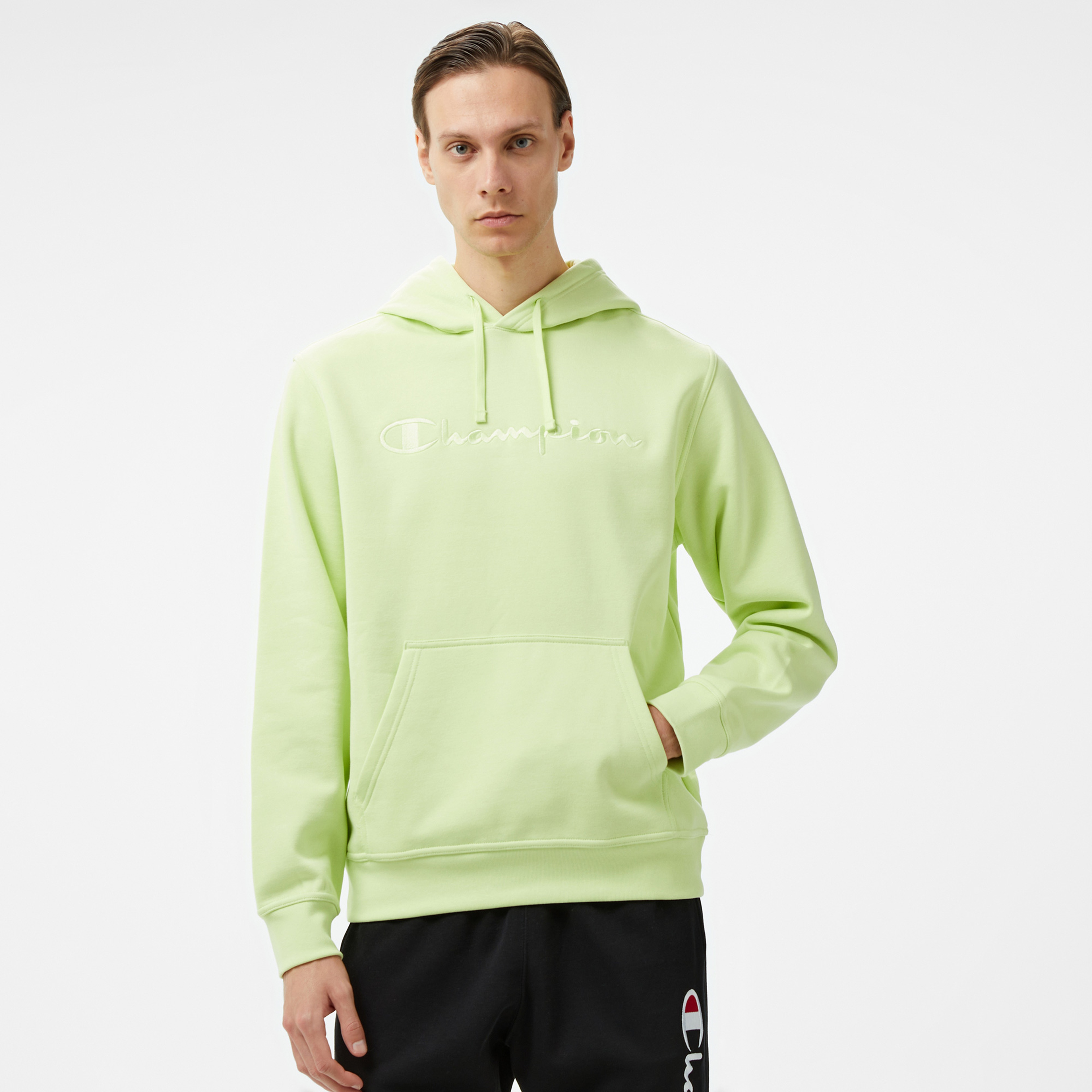 Champion Erkek Sarı Sweatshirt