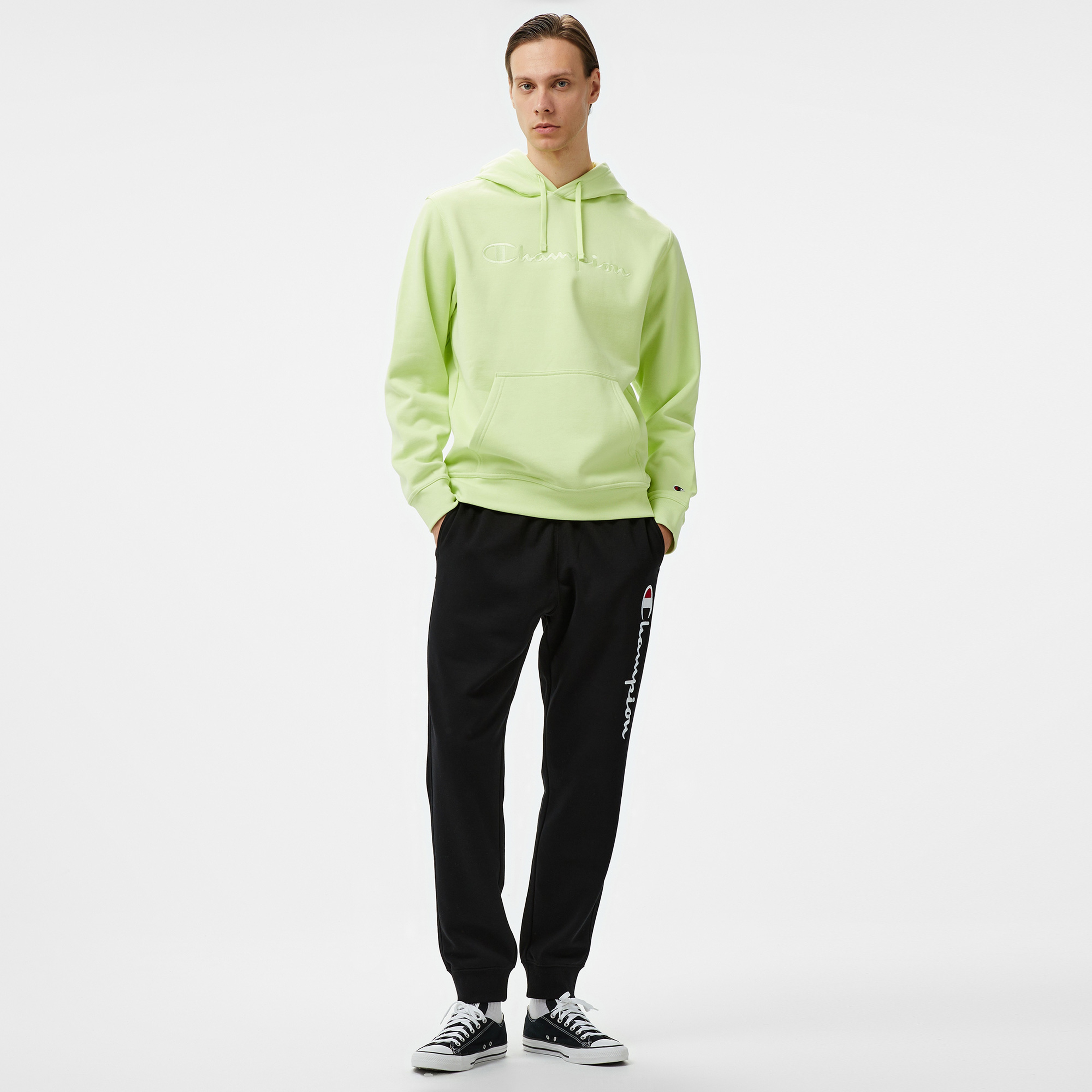 Champion Erkek Sarı Sweatshirt