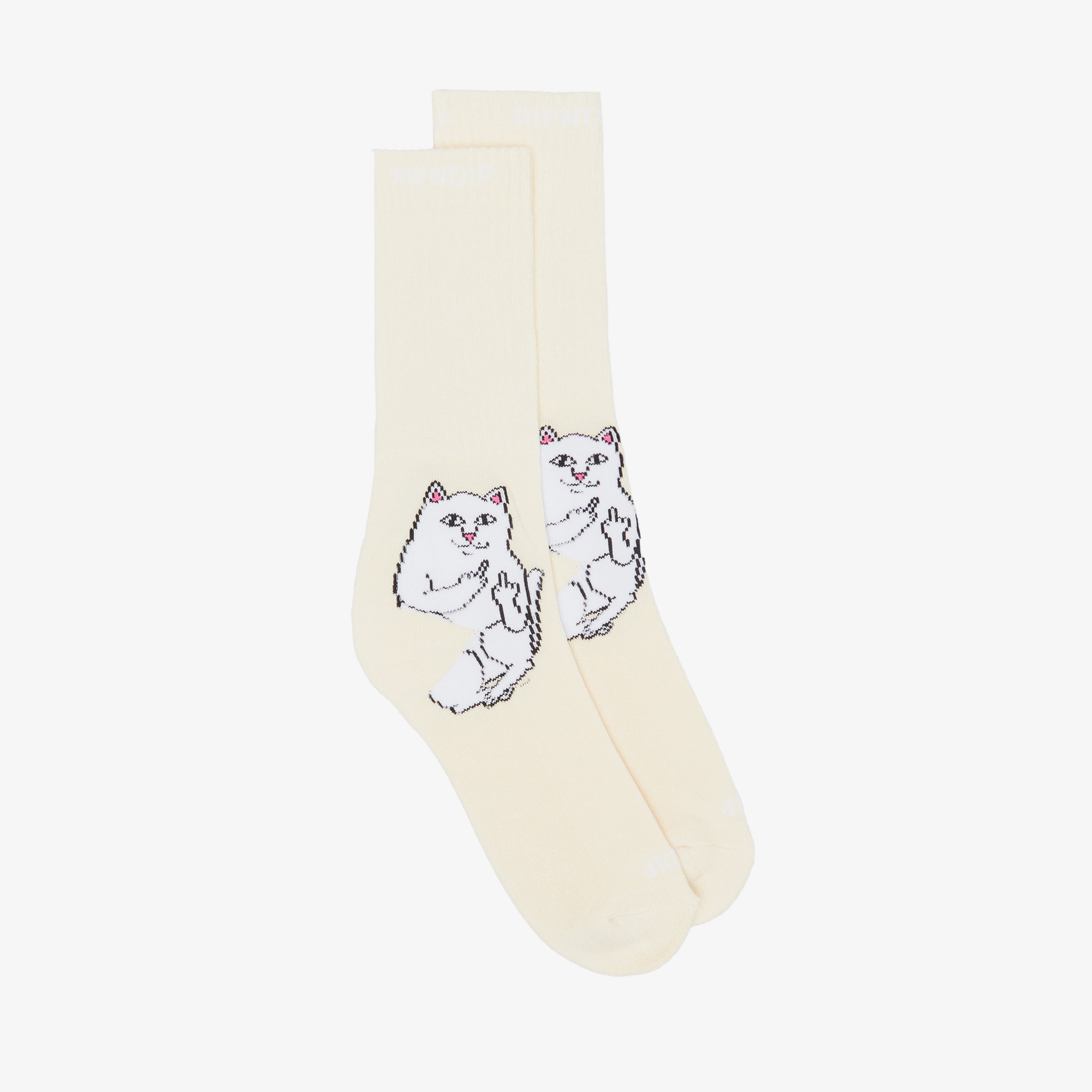 Ripndip Lord Nermal Erkek Beyaz Çorap