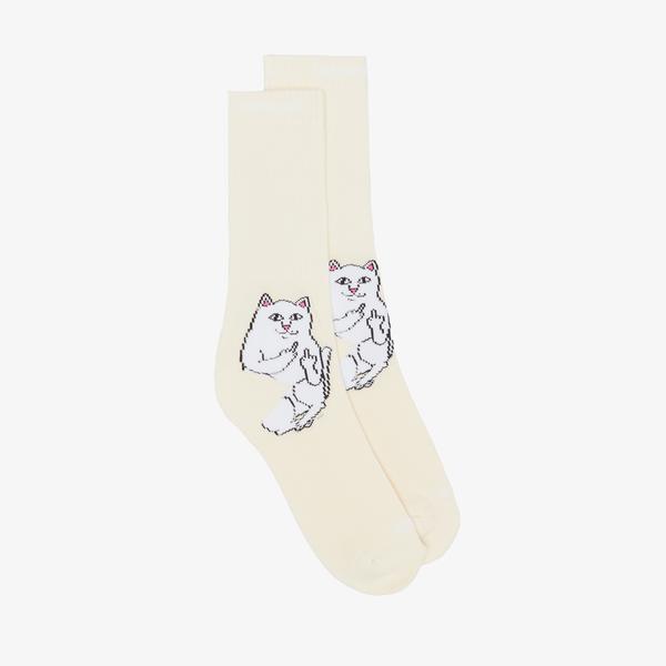 Ripndip Lord Nermal Erkek Beyaz Çorap