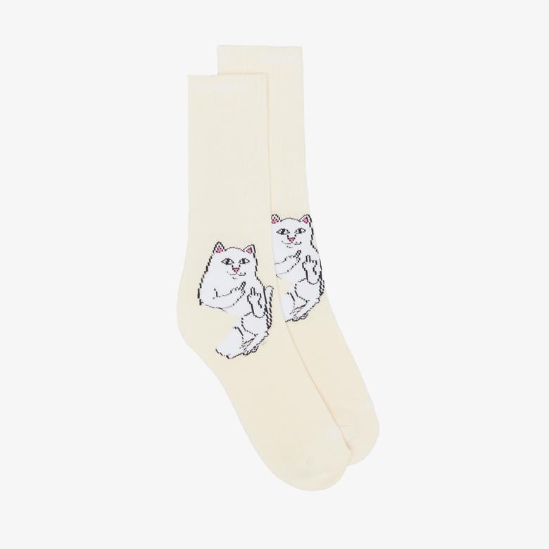 Ripndip Lord Nermal Erkek Beyaz Çorap