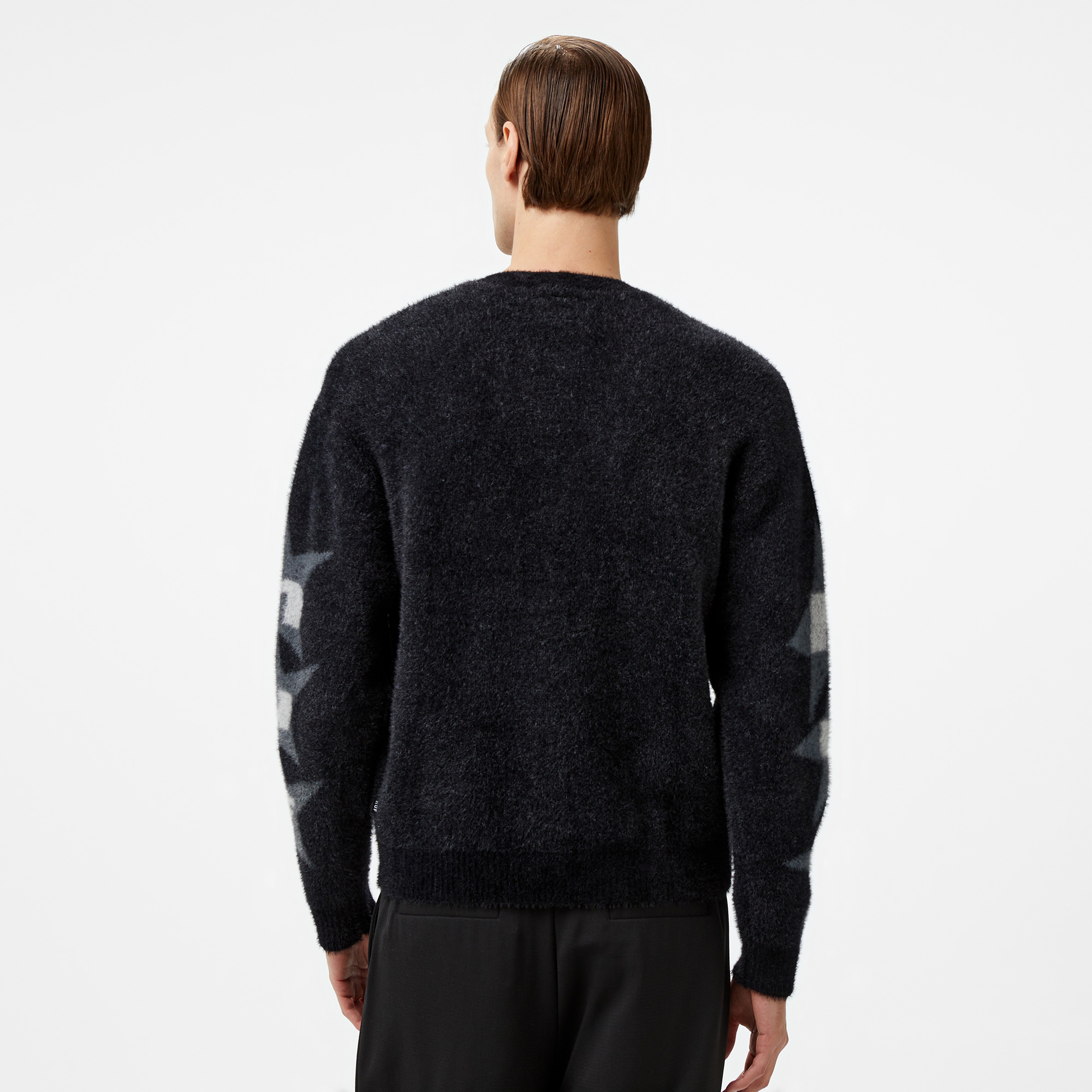 HUF Ursa Mohair Cardigan Erkek Siyah Ceket
