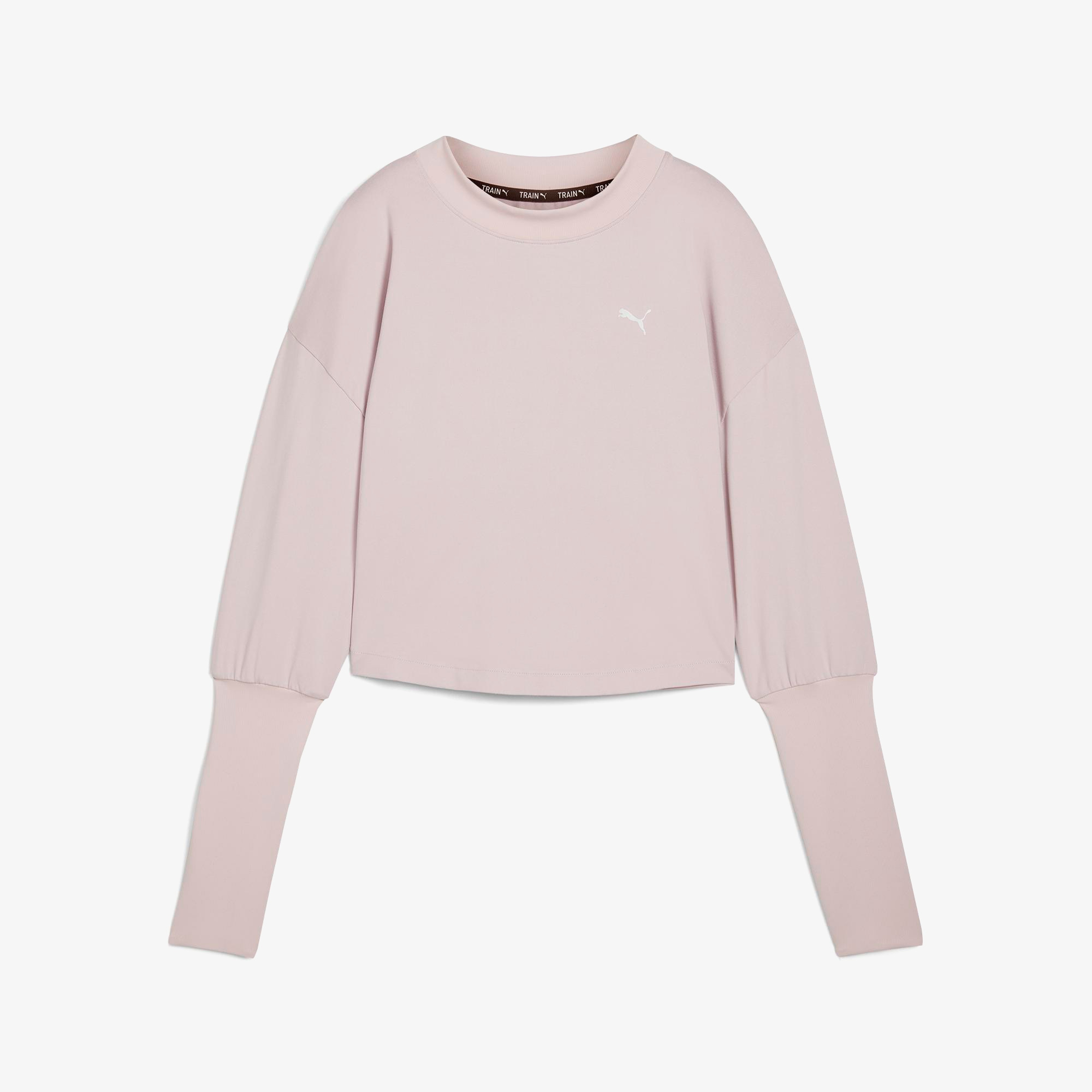 Puma Studio Cloudspun Crew Kadın Pembe Sweatshirt