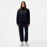 Tommy Hilfiger Varsity Crest Kadın Mavi Sweatshirt