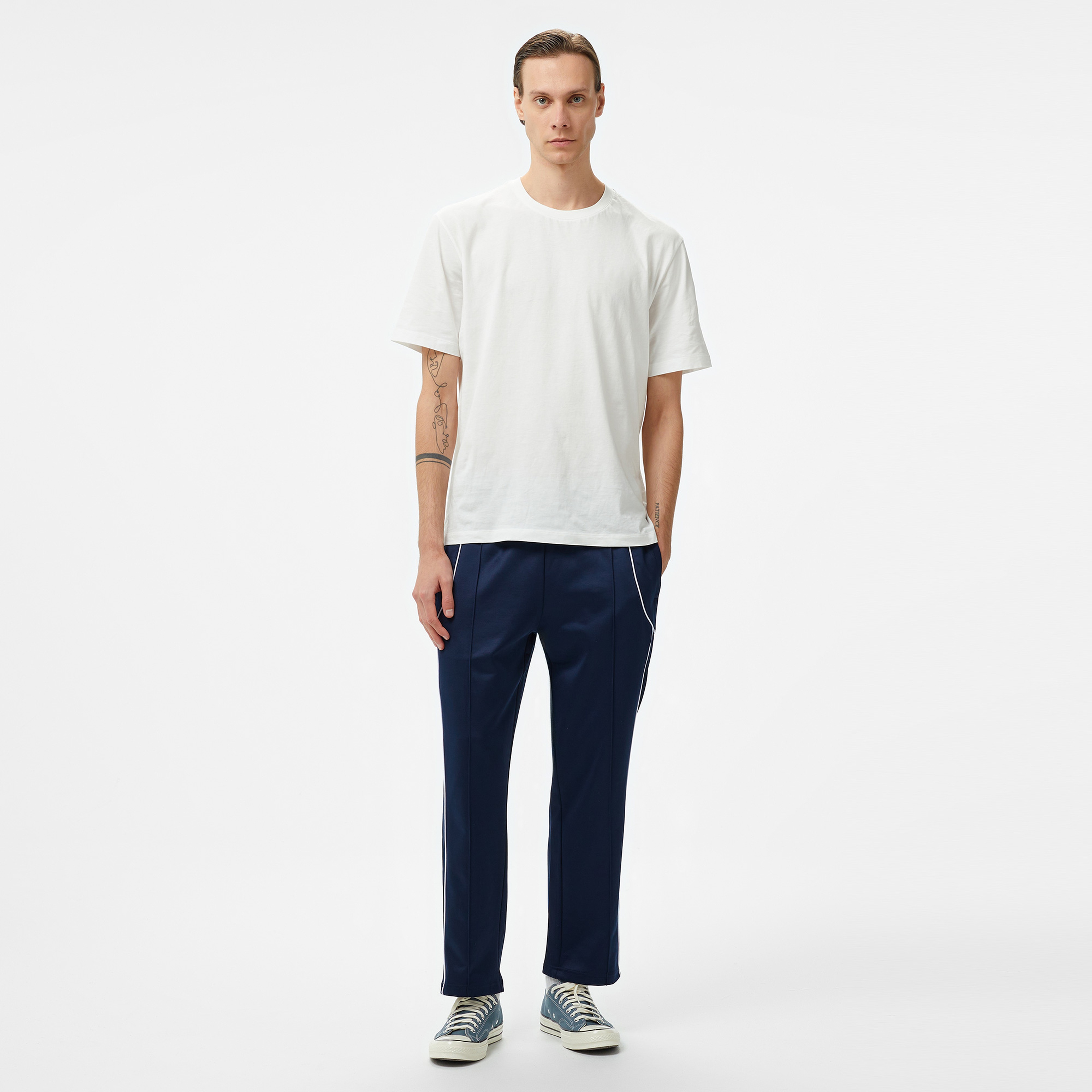 HUF Wireframe Erkek Lacivert Eşofman Altı