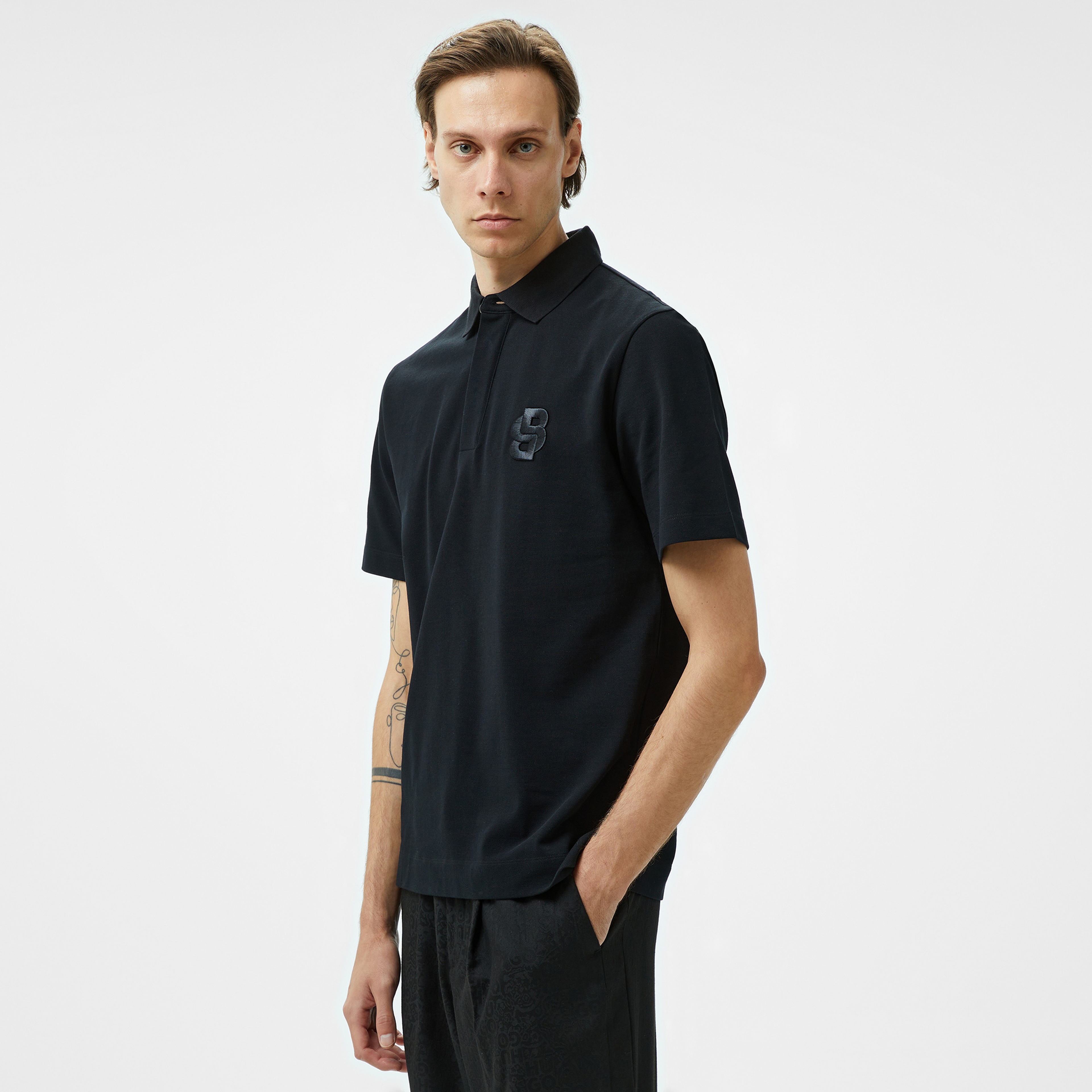 Boss C-Payto 23 Erkek Siyah Polo