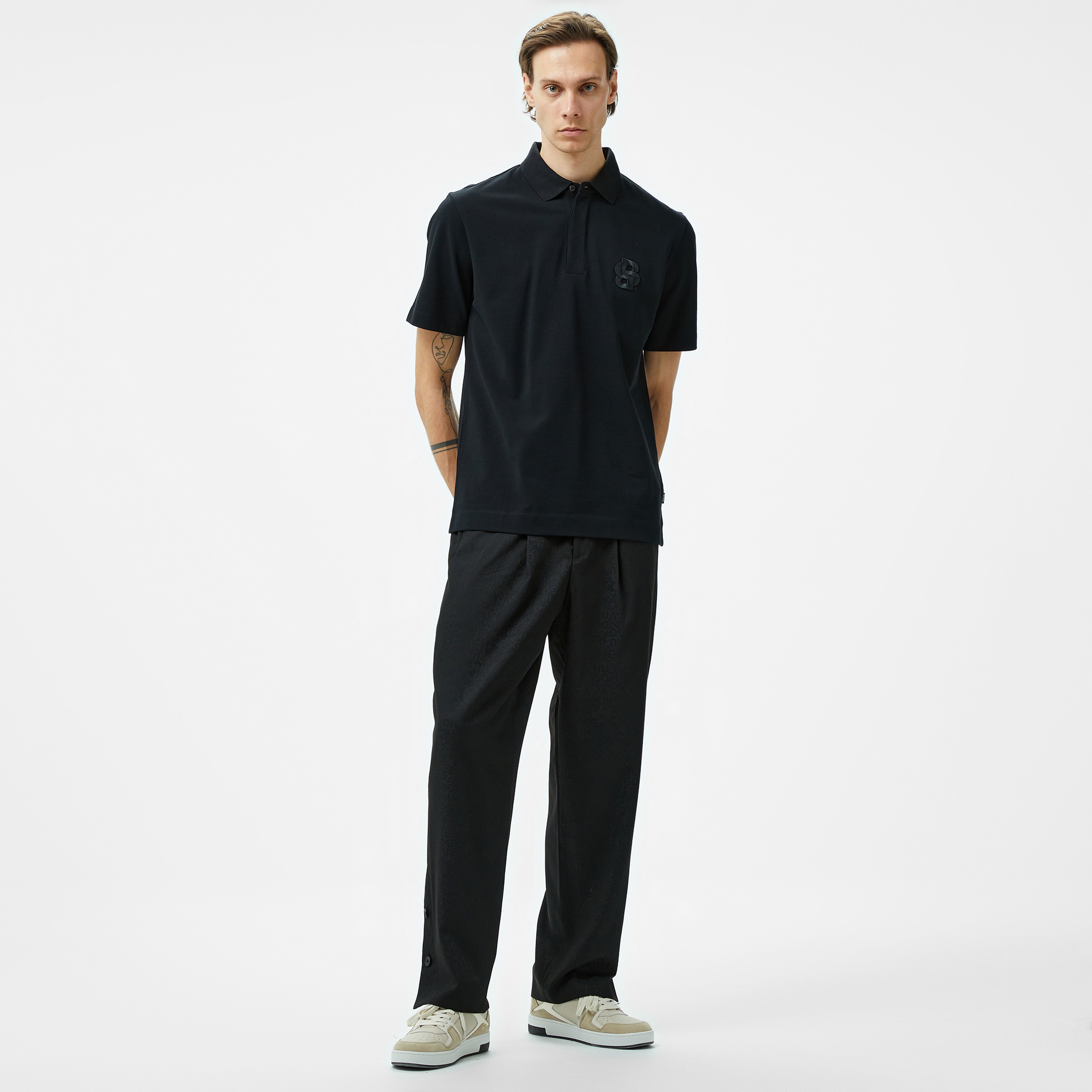 Boss C-Payto 23 Erkek Siyah Polo