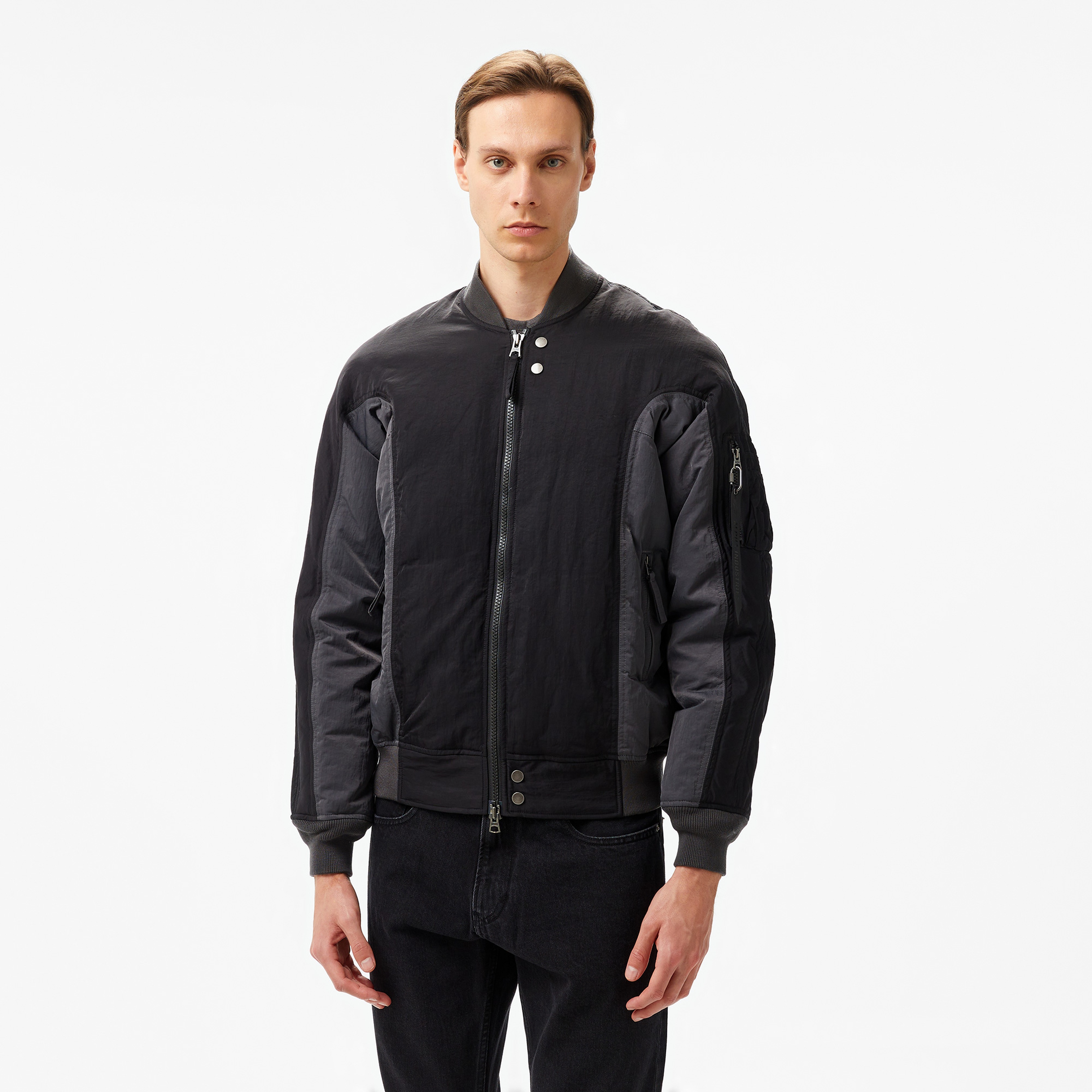 Alpha Industries Insulated Ma-1 Flight Unisex Siyah Ceket