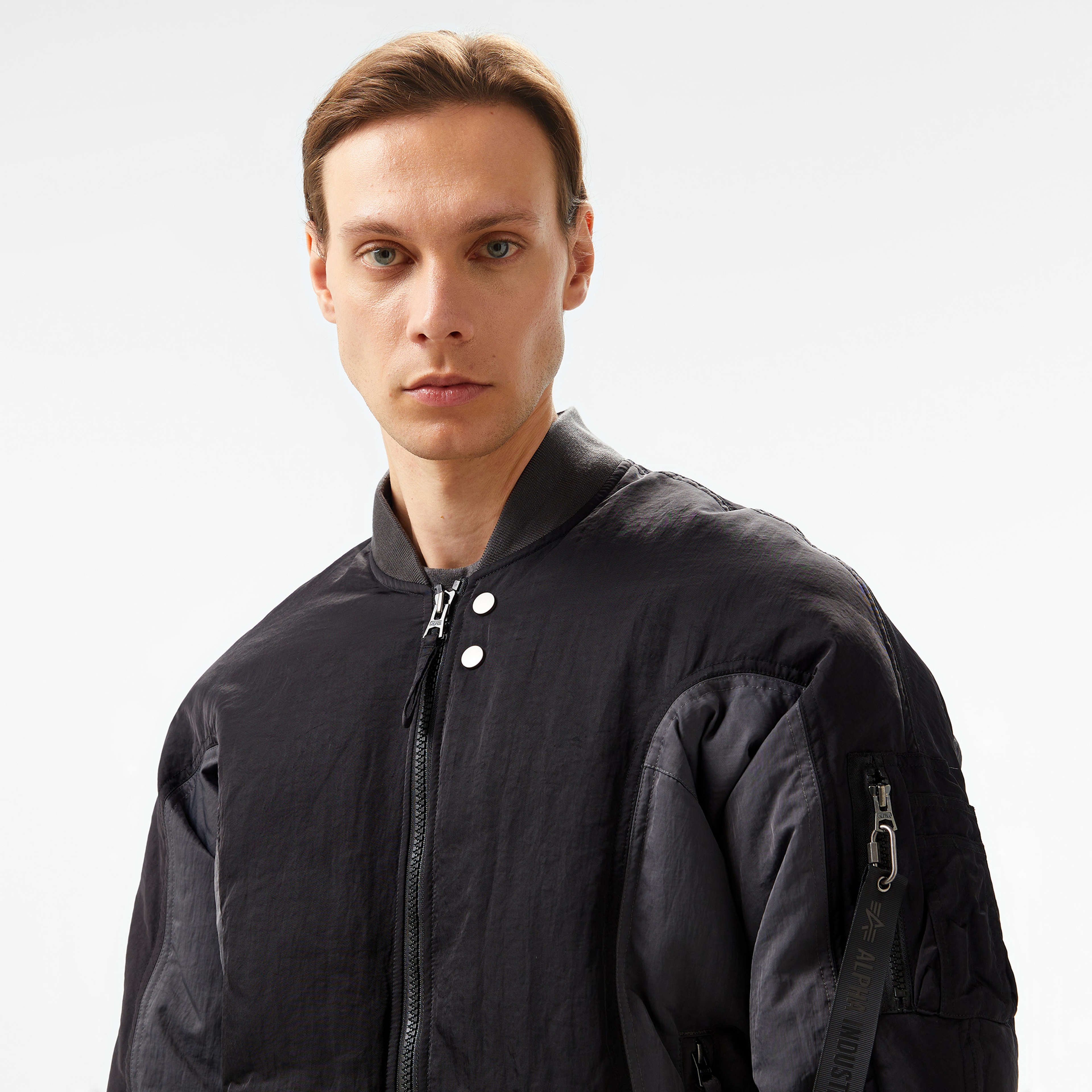 Alpha Industries Insulated Ma-1 Flight Unisex Siyah Ceket