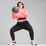 Puma Cloudspun Crossover Crew Kadın Somon Rengi Sweatshirt