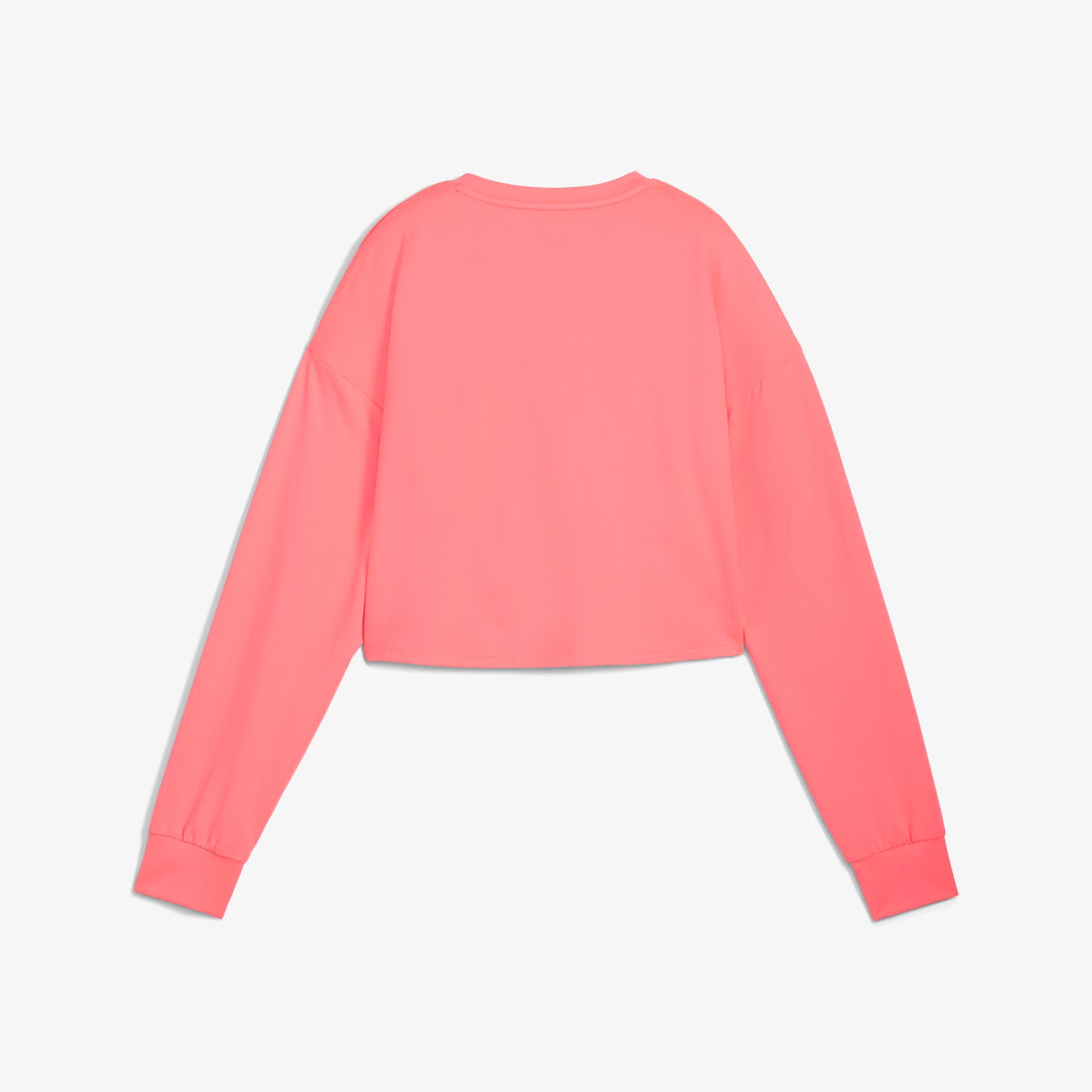 Puma Cloudspun Crossover Crew Kadın Somon Rengi Sweatshirt