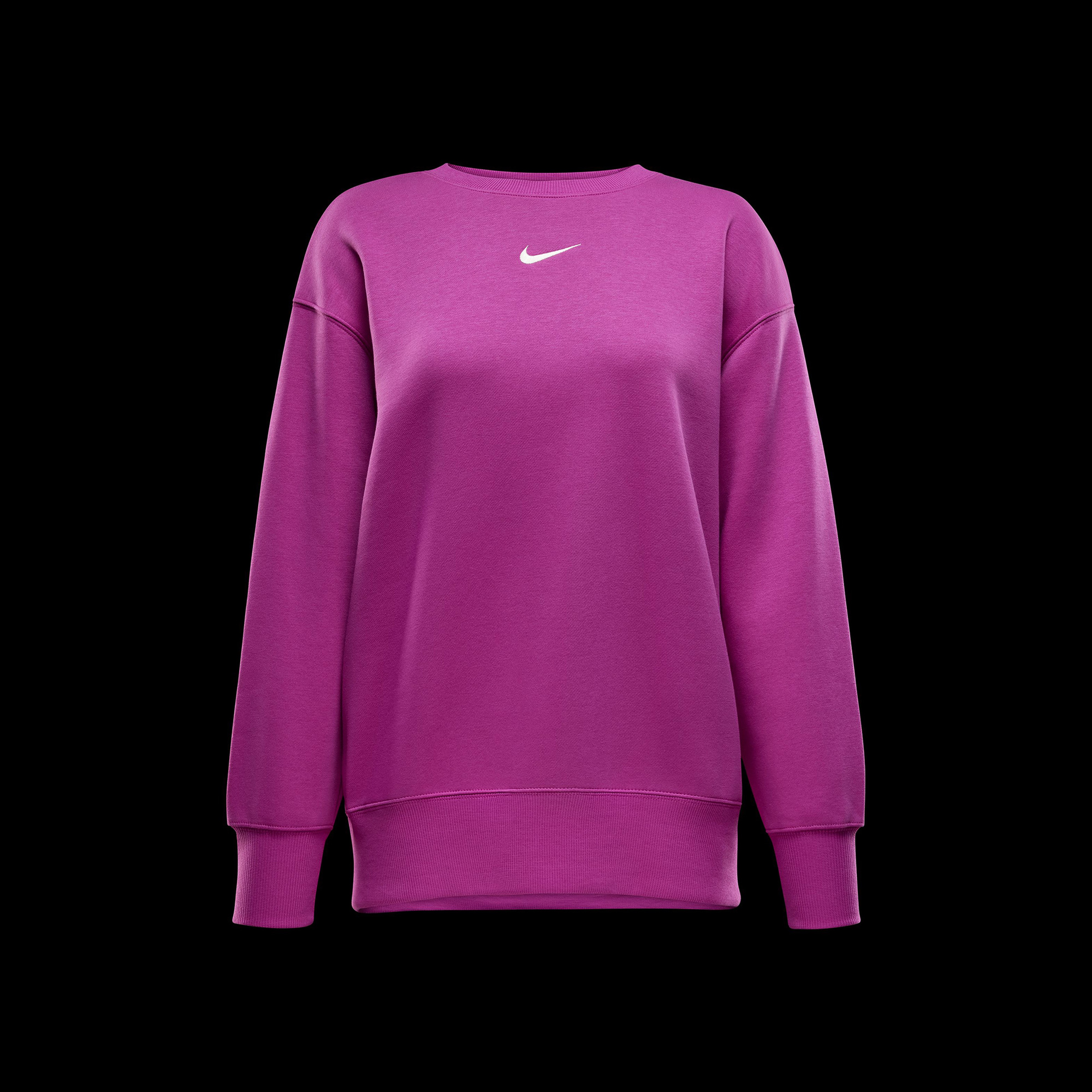 Nike Sportswear Phoenix Fleece Kadın Mor Sweatshirt