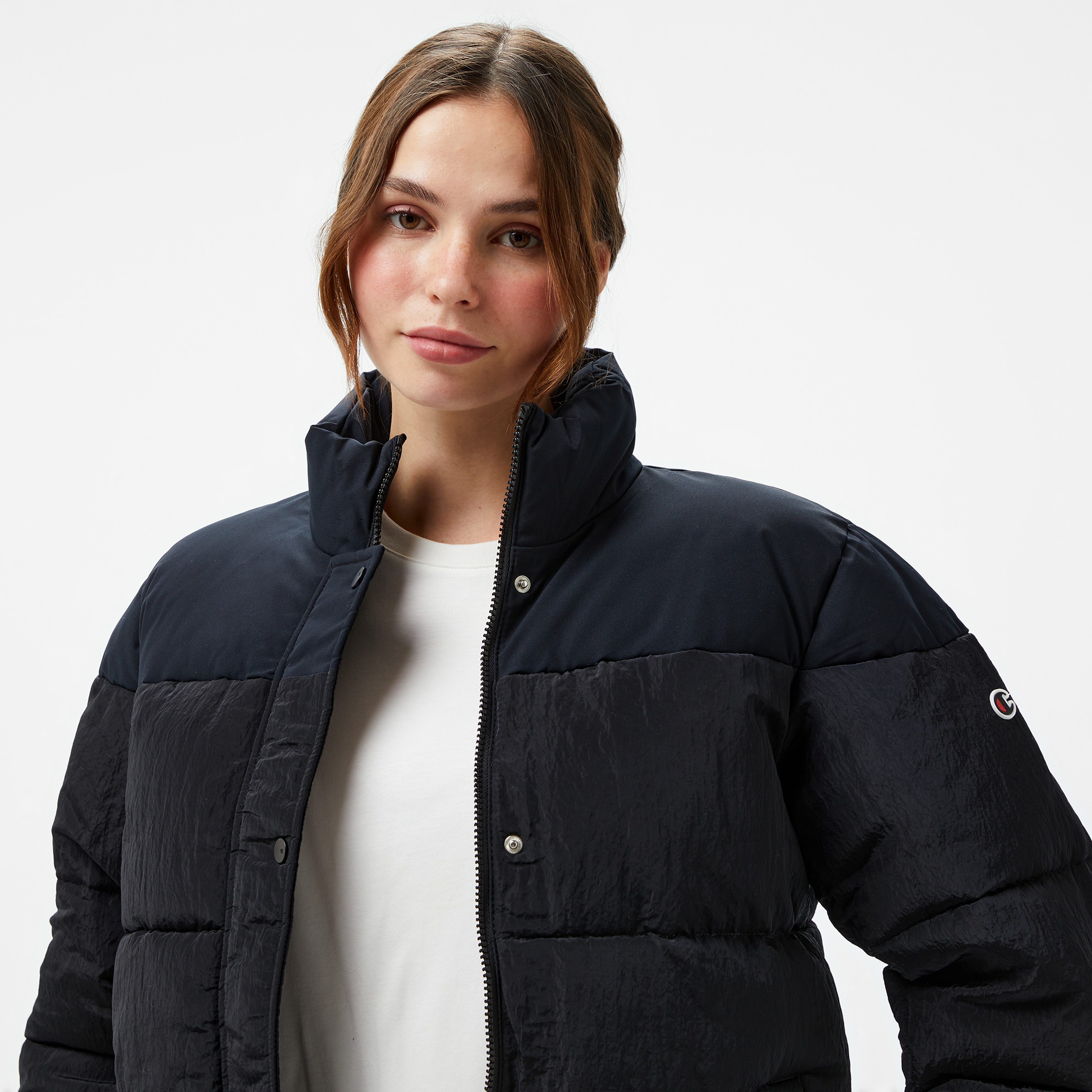 Champion Kadın Siyah Mont