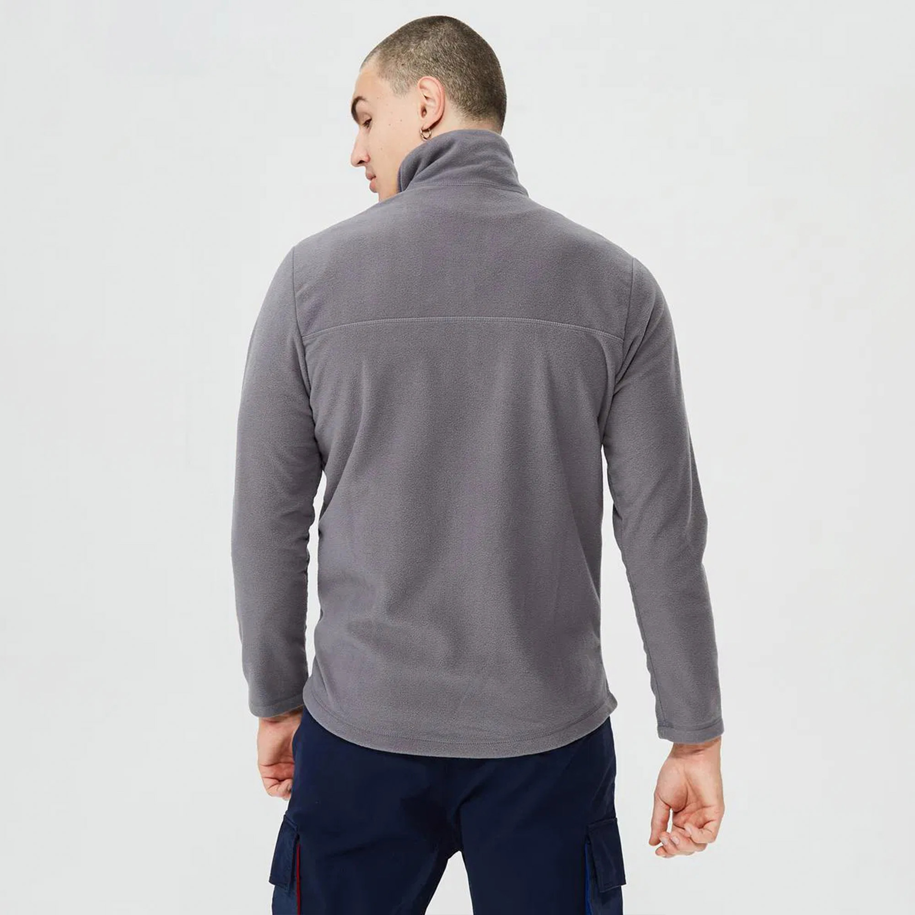 Helly Hansen Zippy Erkek Gri Polar Mont