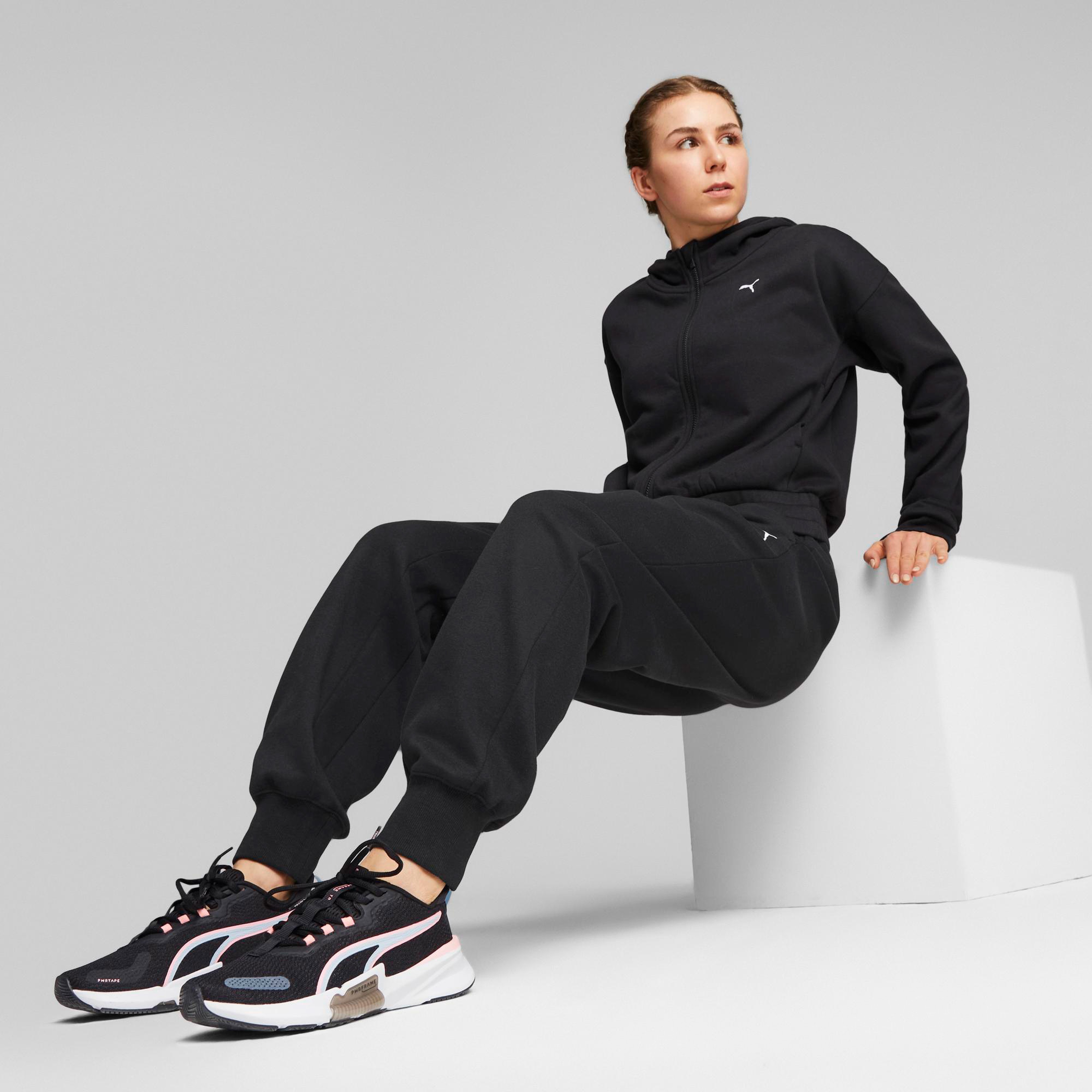 Puma Train Favorite Fleece Fz Kadın Siyah Ceket