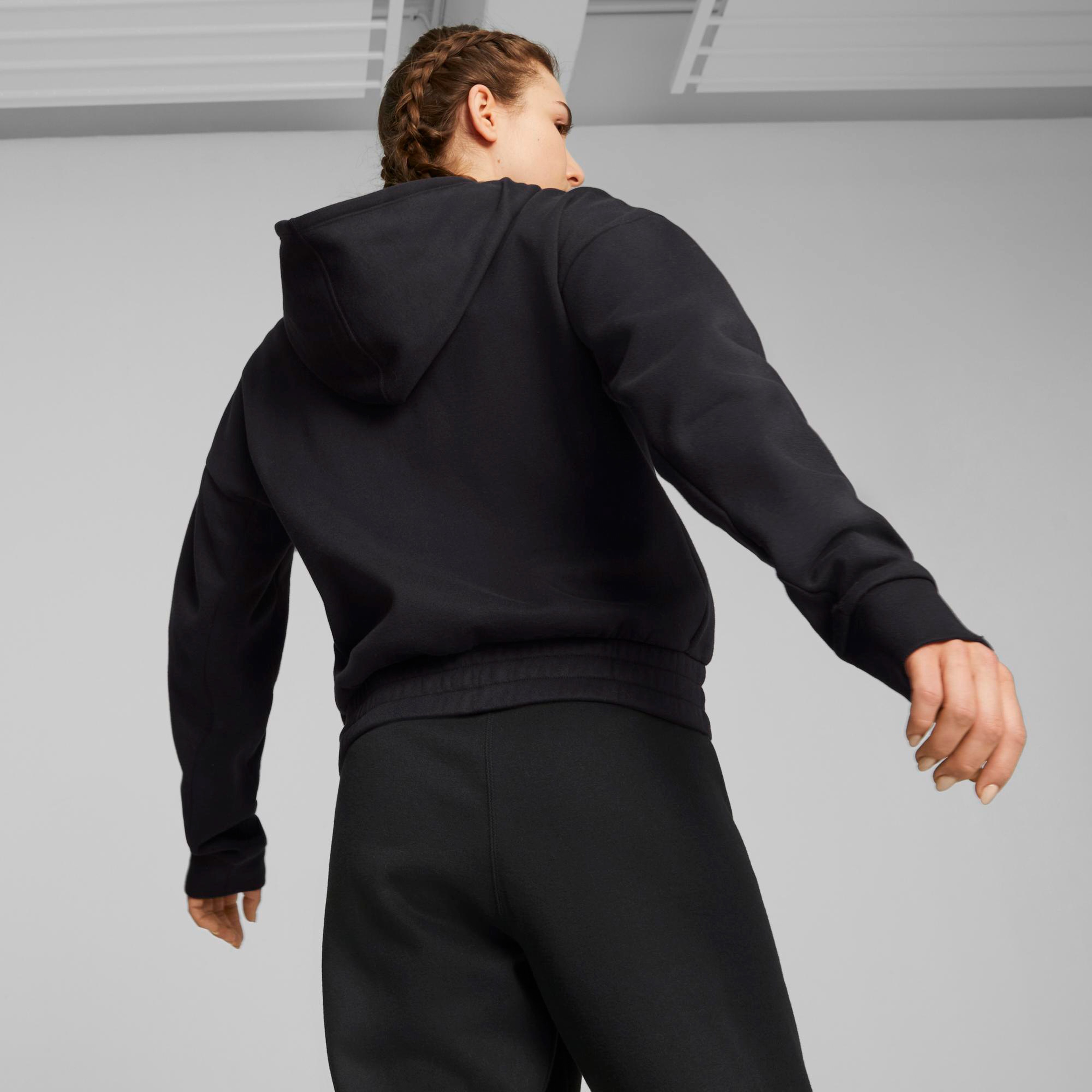 Puma Train Favorite Fleece Fz Kadın Siyah Ceket