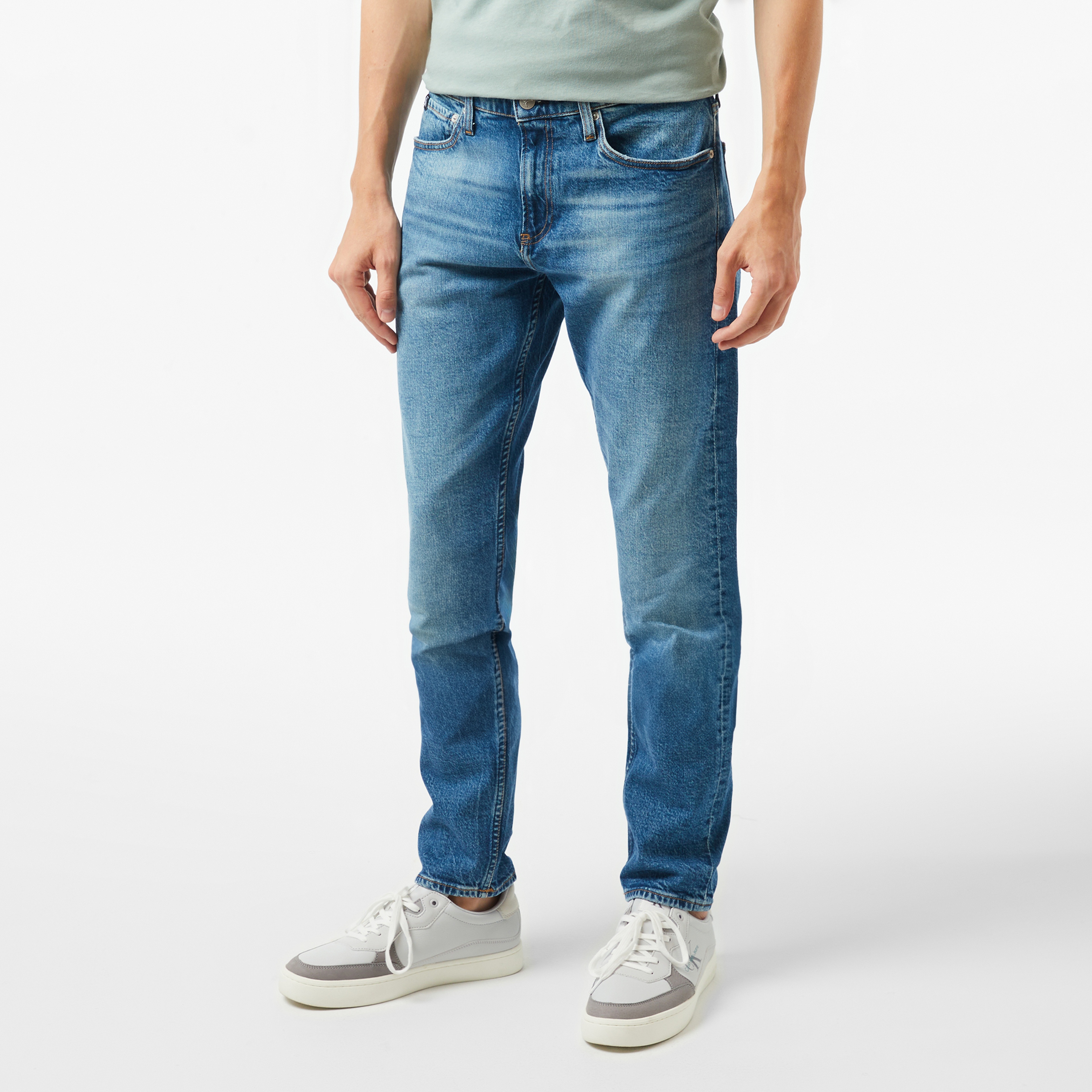Calvin Klein Jeans Slim Erkek Lacivert Jean