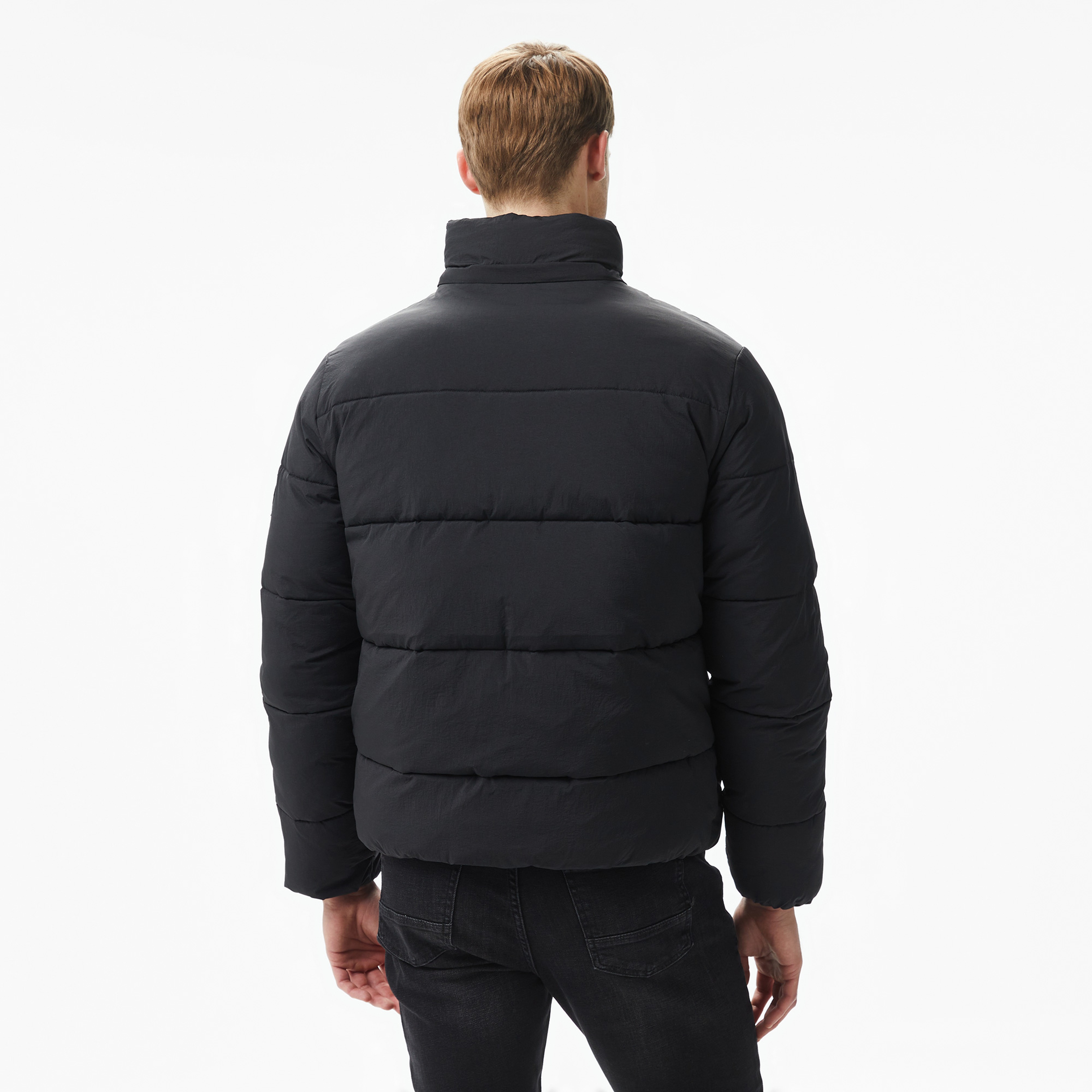 Calvin Klein Jeans Essentials Non Down Erkek Siyah Ceket