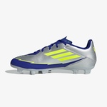 adidas F50 Club Messi Erkek Gri Çim Saha Kramponu