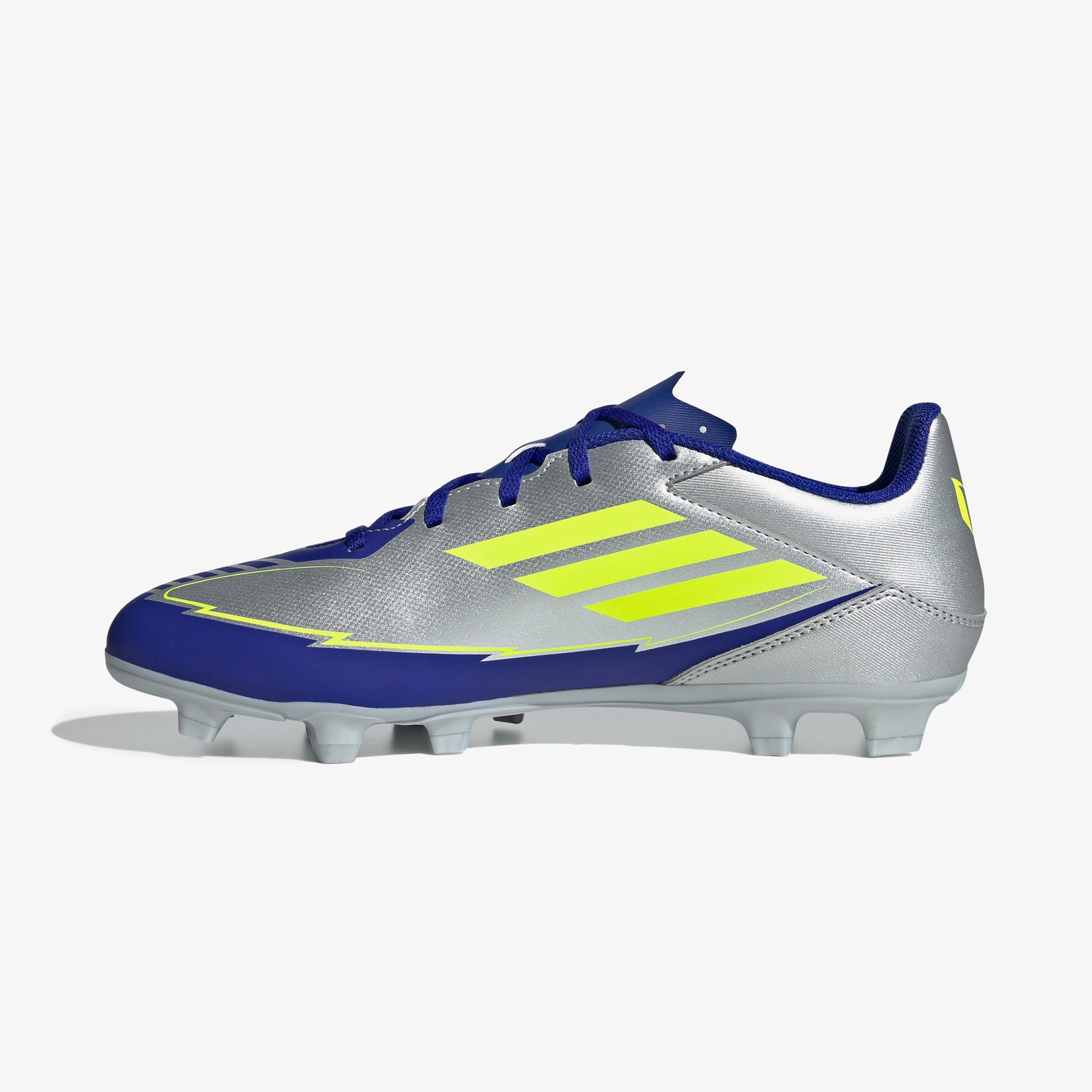 adidas F50 Club Messi Erkek Gri Çim Saha Kramponu